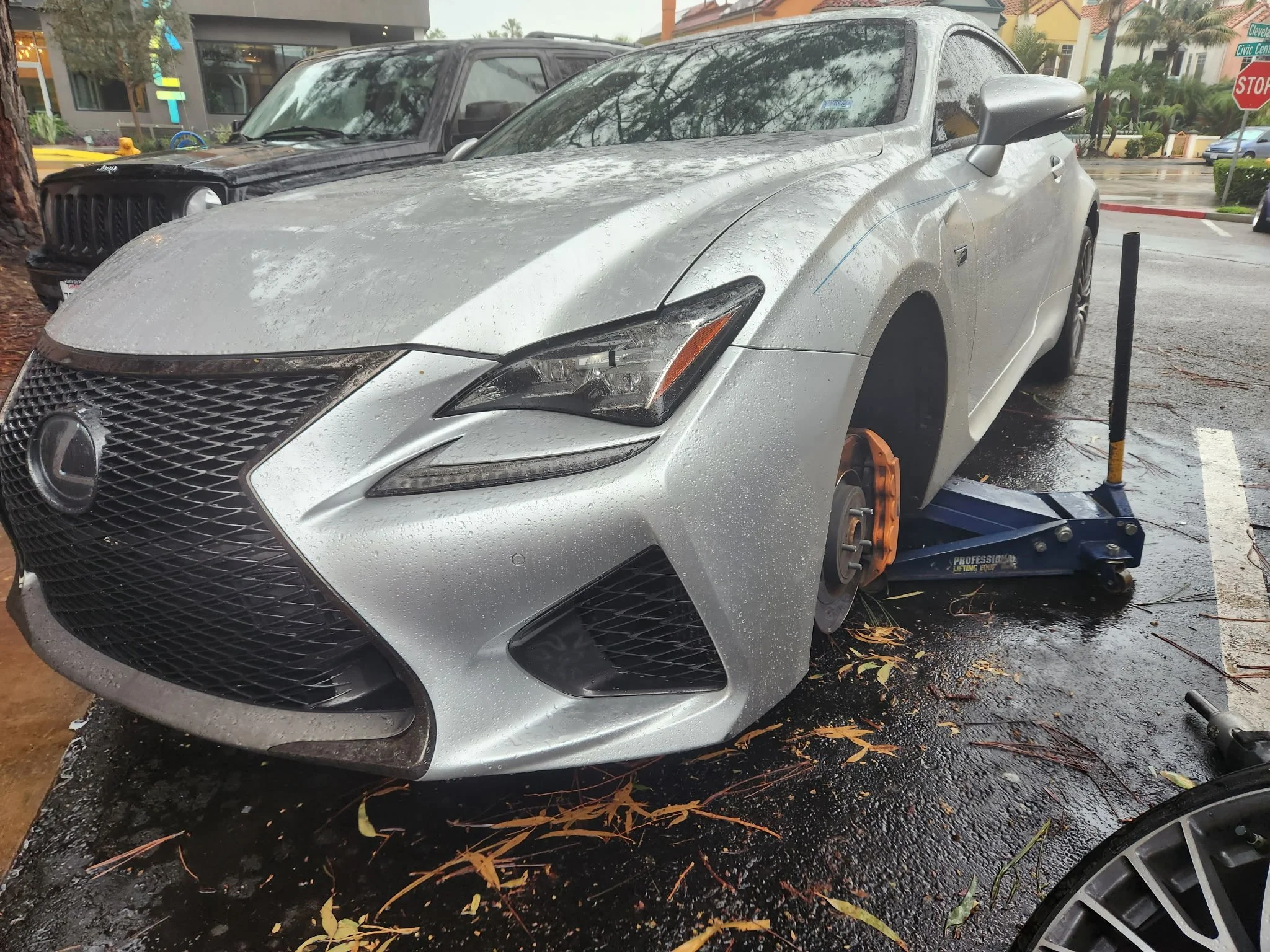 2015 Lexus RCF Brake Pads Replacement                   in Carlsbad CA
