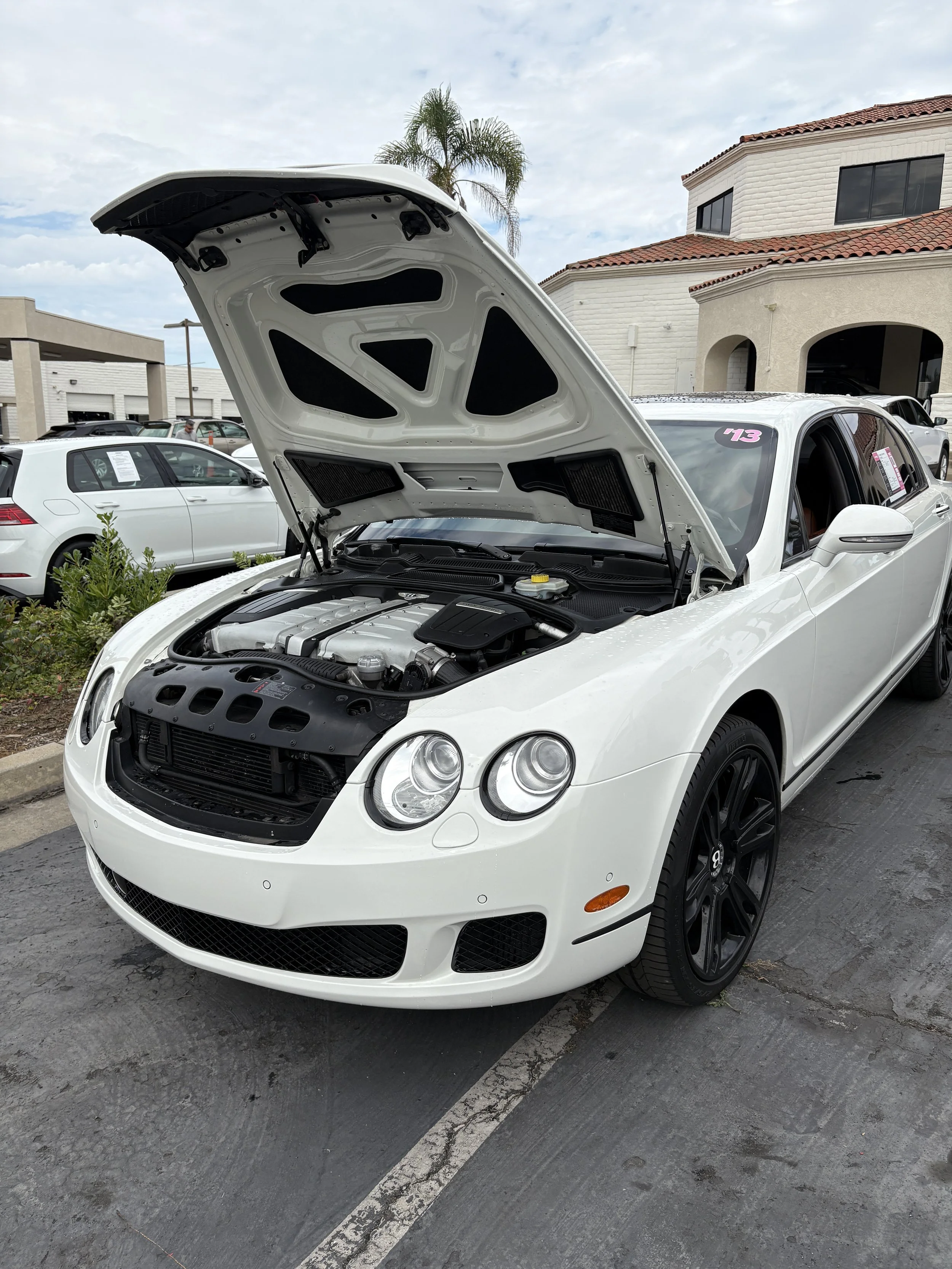 2014 Bentley Continental Pre Purchase Inspection in Carlsbad, CA