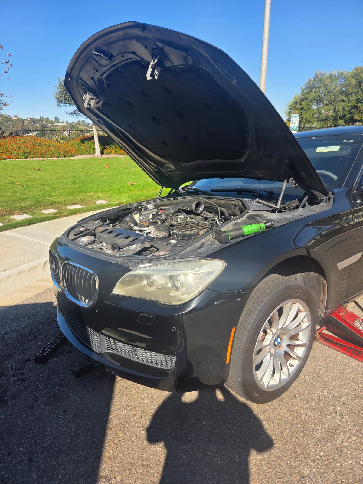 Power Failure Strikes: BMW 740i Alternator Replacement in Carlsbad, CA