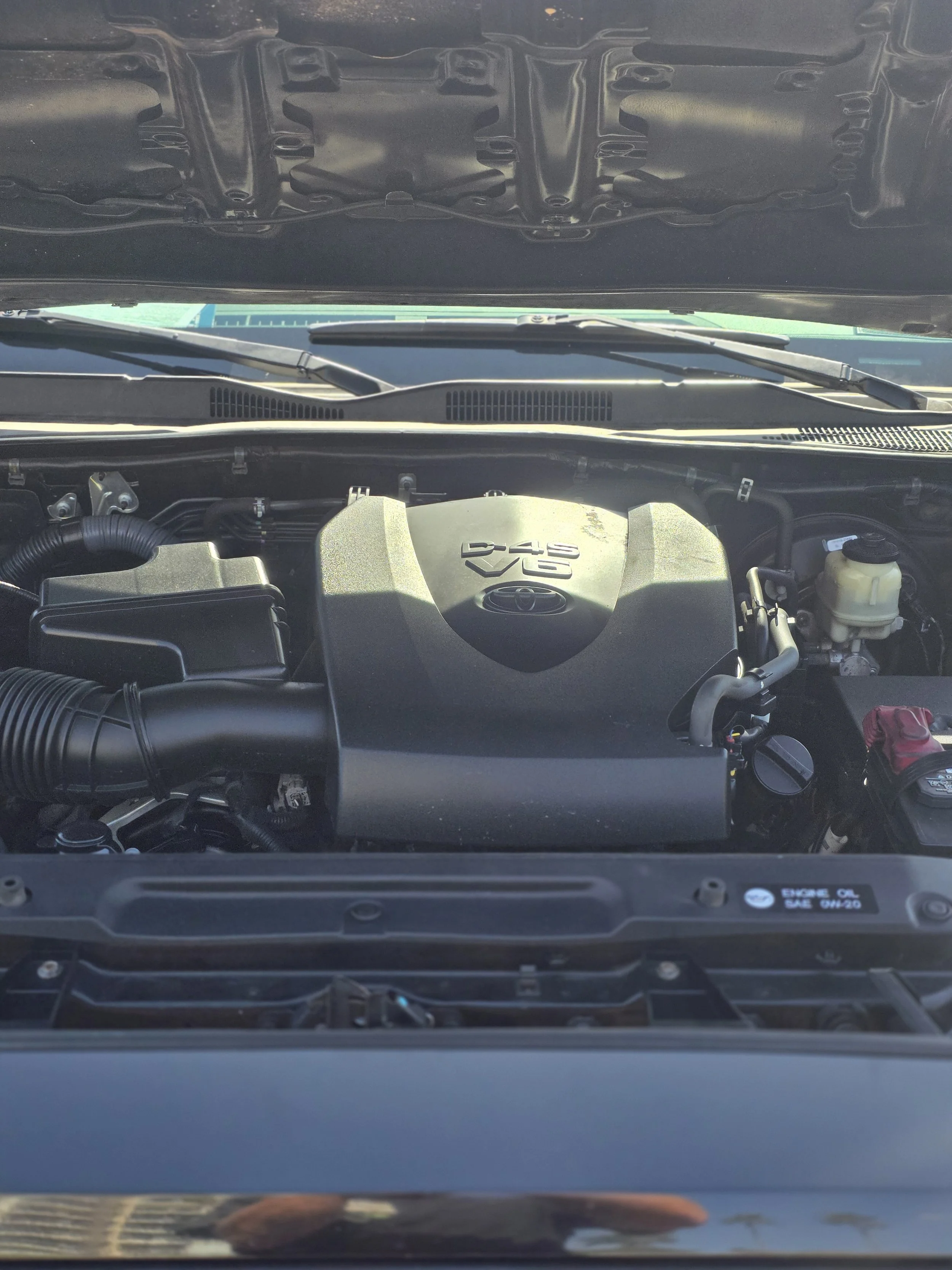 Pre-Purchase Inspection on a 2019 Toyota Tacoma V6 at Oceanside Harbor, CA