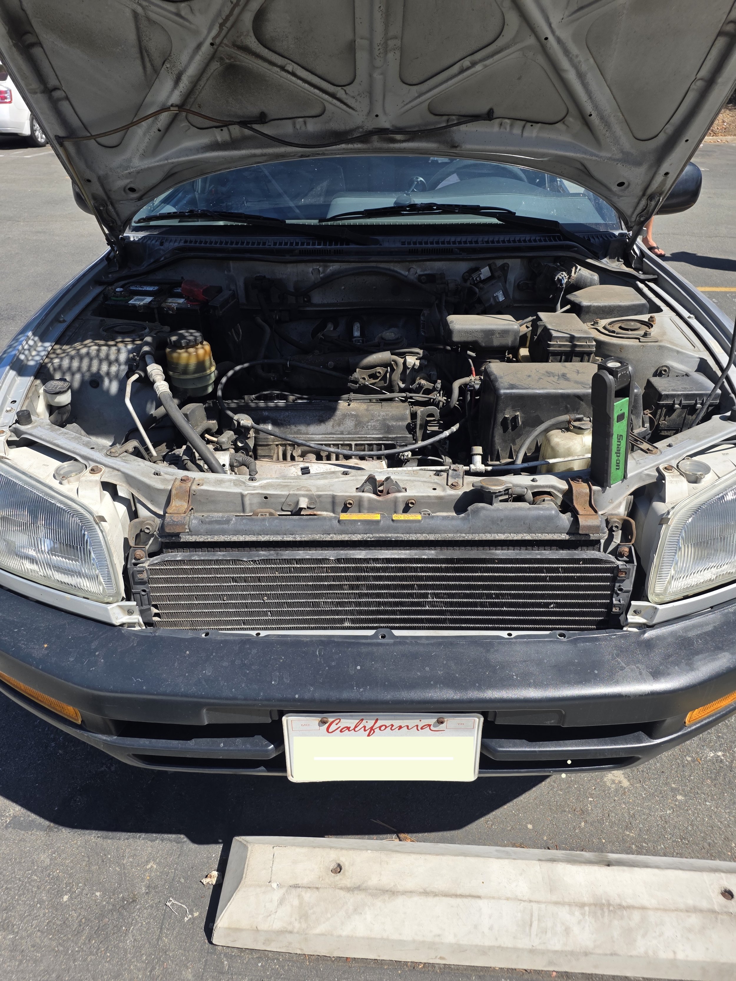 Pre-Purchase Inspection on a 1997 Toyota RAV4 in Encinitas, CA
