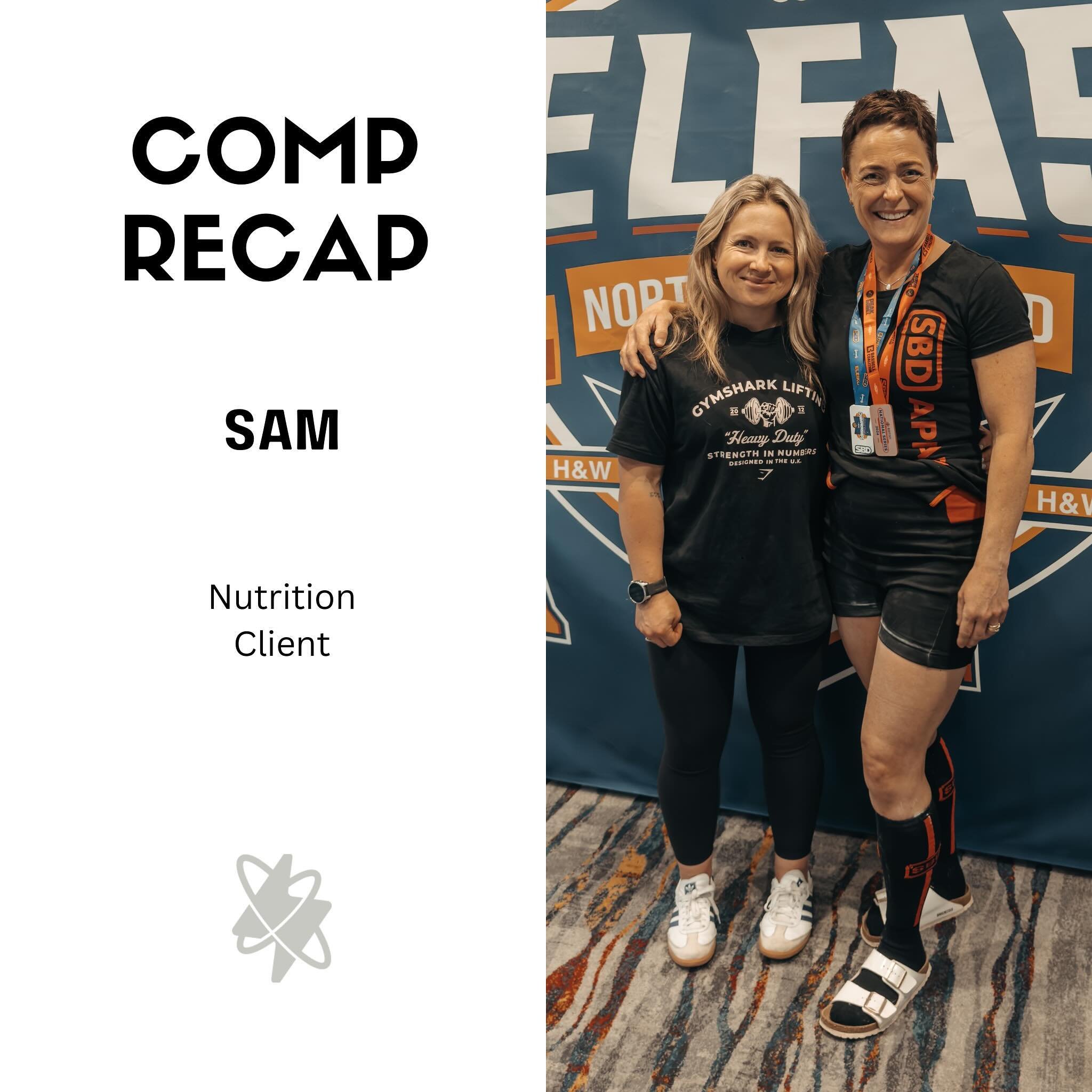 COMP RECAP 2/3

Nutrition client Sam competed at the British Masters this weekend placing third with a Welsh Deadlift record too!

I&rsquo;ve been working with Sam since February, when she started coaching she was sitting just under 69kg with a long 