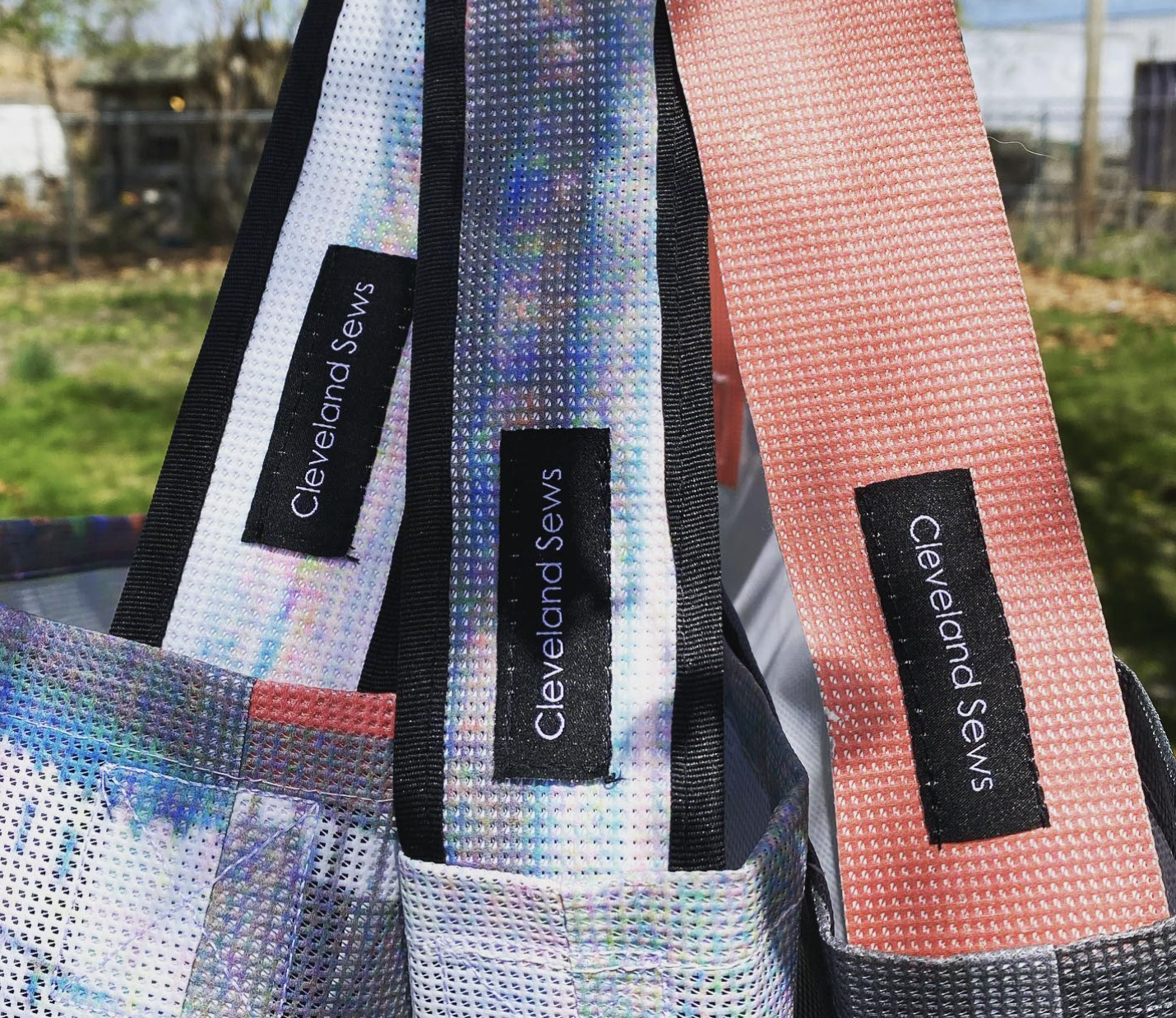 Cleveland Sews tote bags