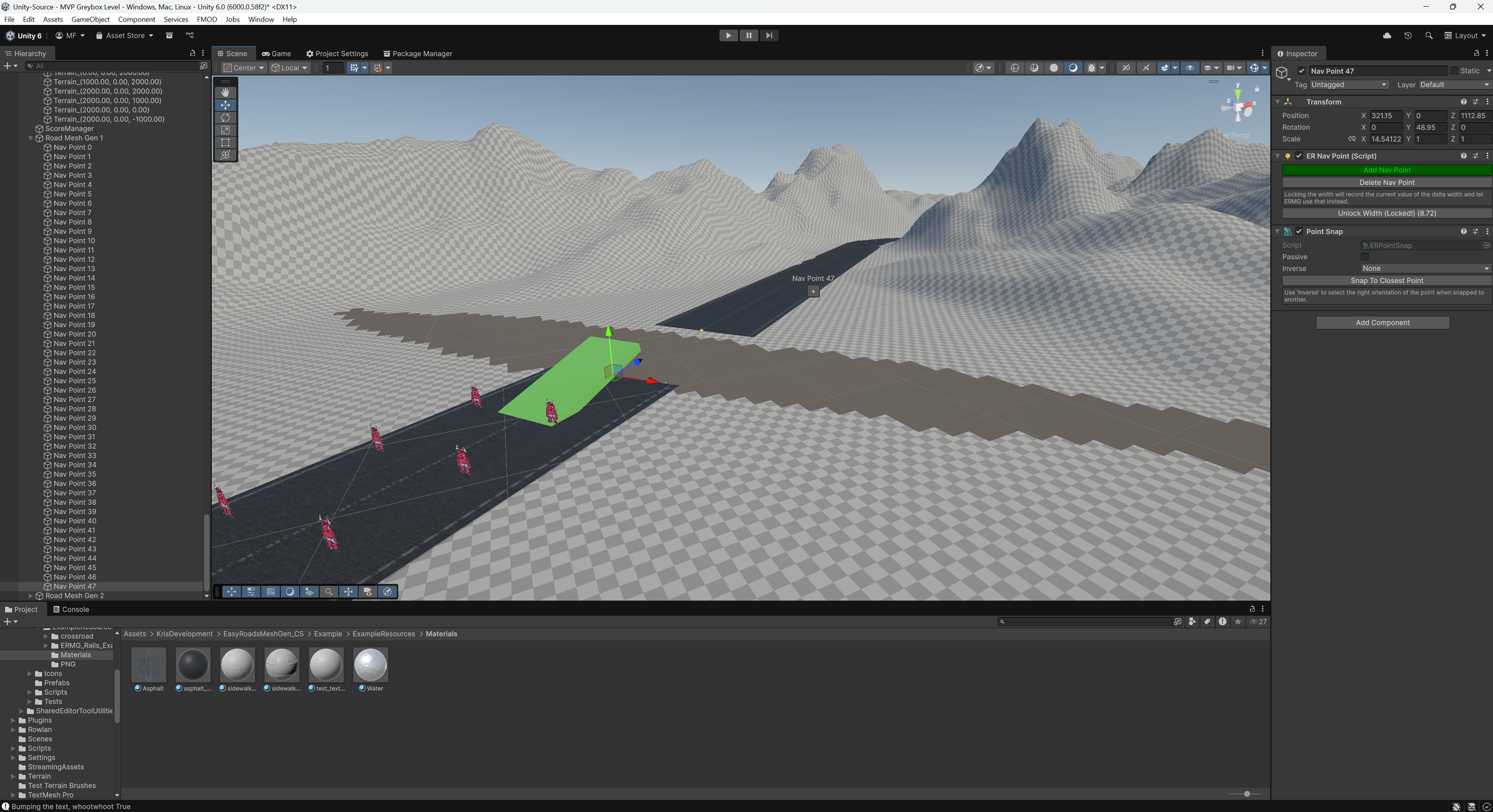 Working on jump metrics