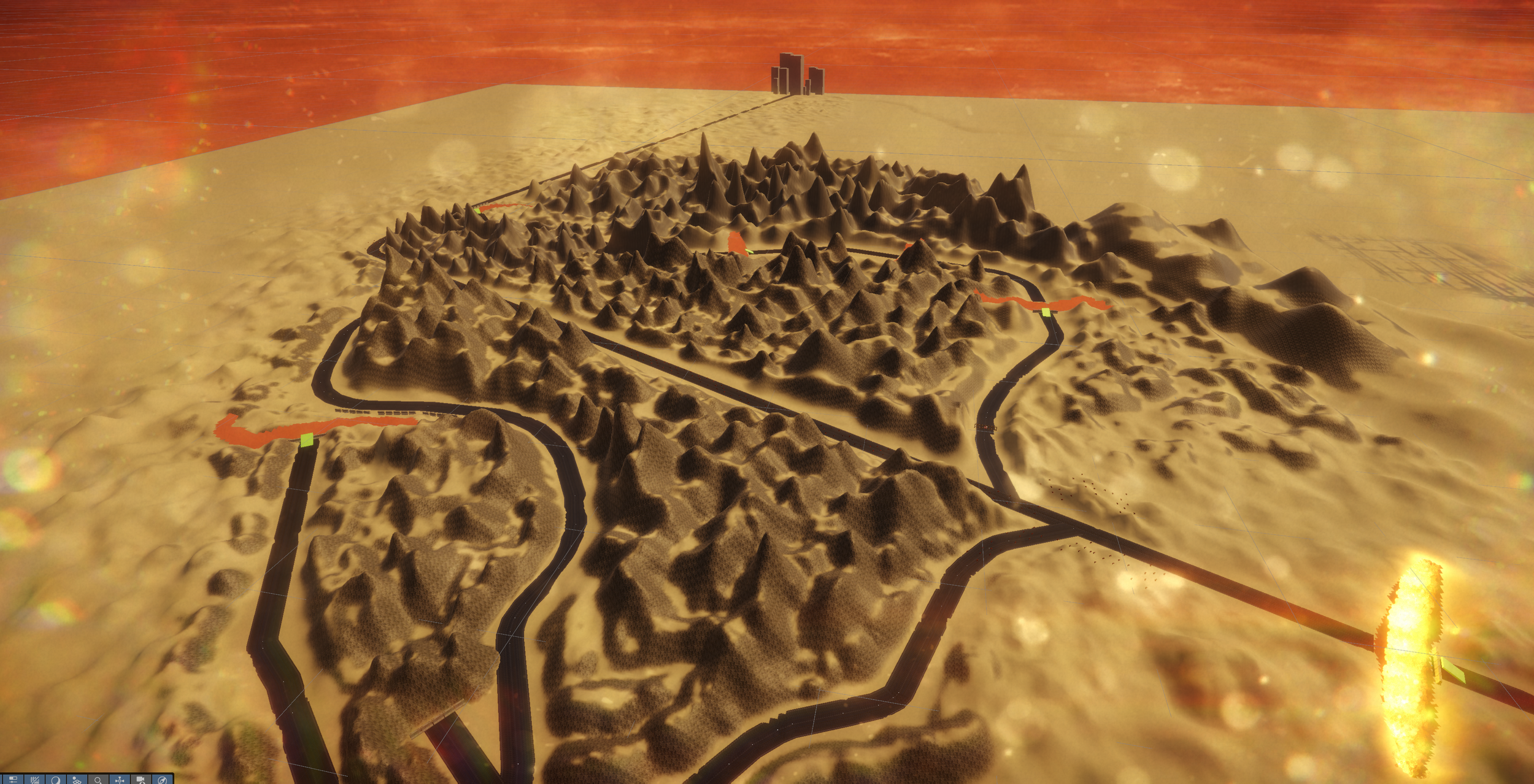 Act 3 Terrain Completed with slope tool