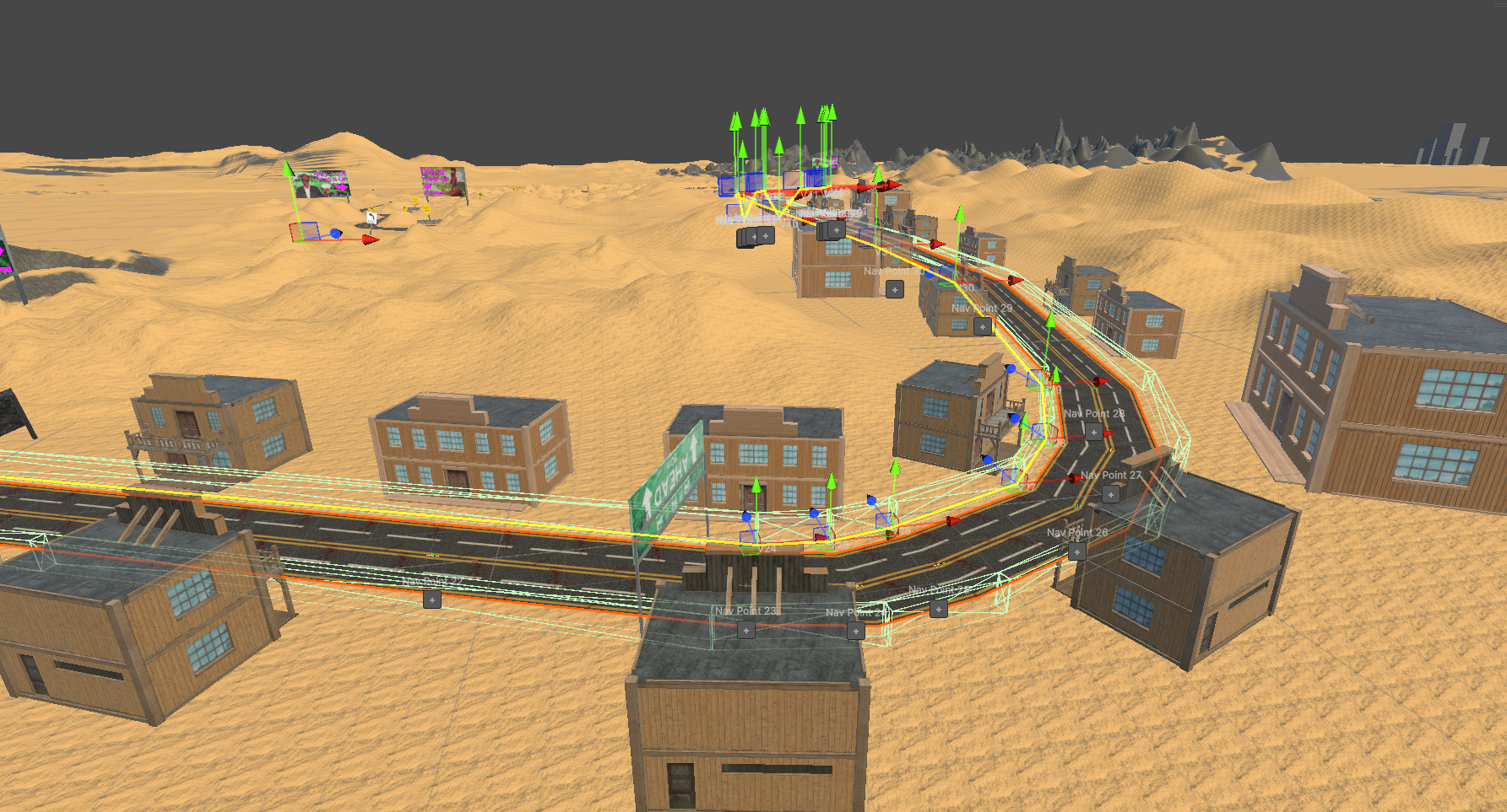 Ghost town final with invisible walls