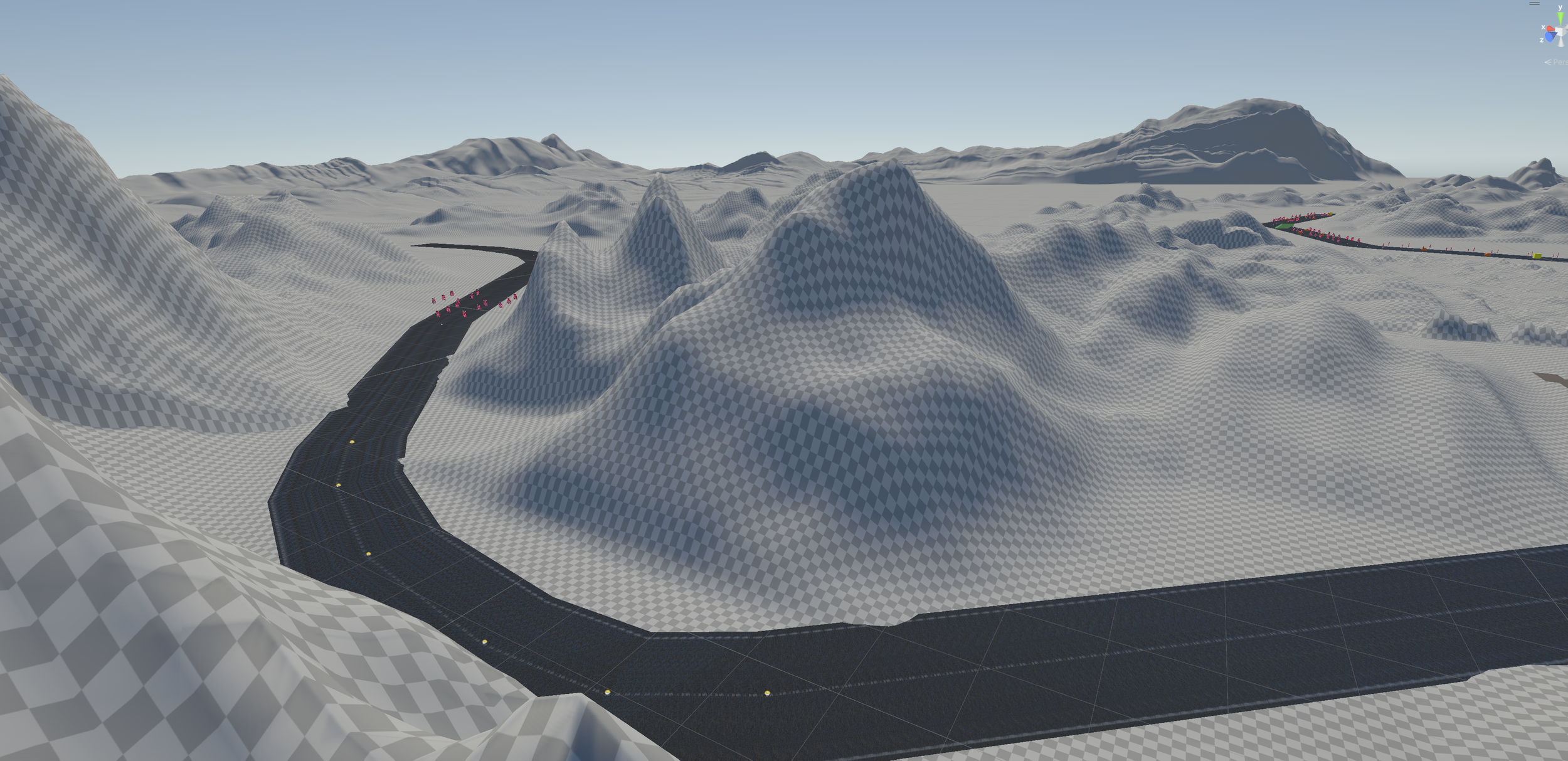Implemented Road Spline System and terrain sculpting