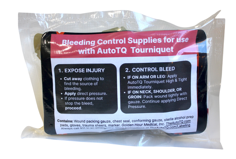 First aid kit contents
