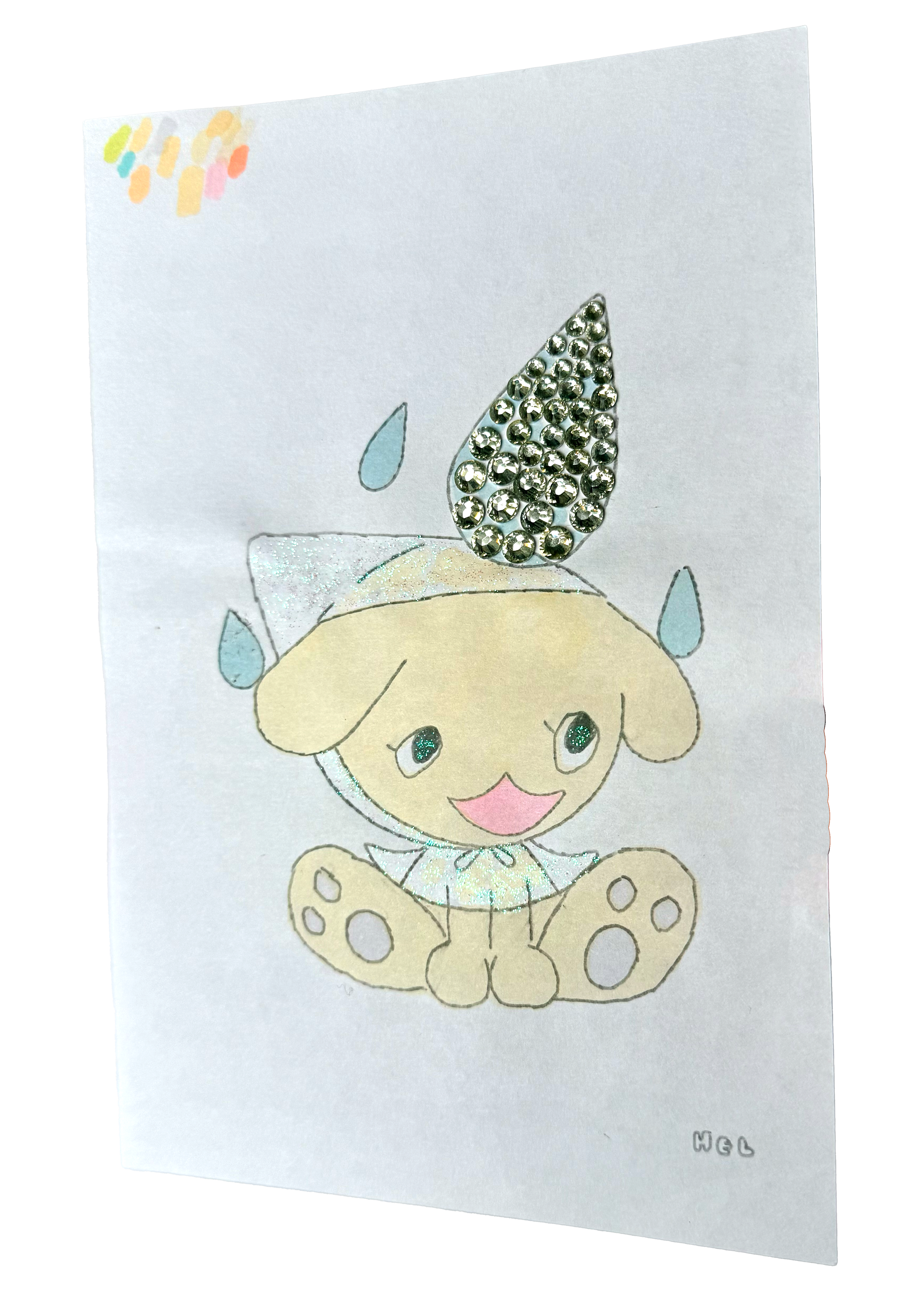 rain puppy original drawing