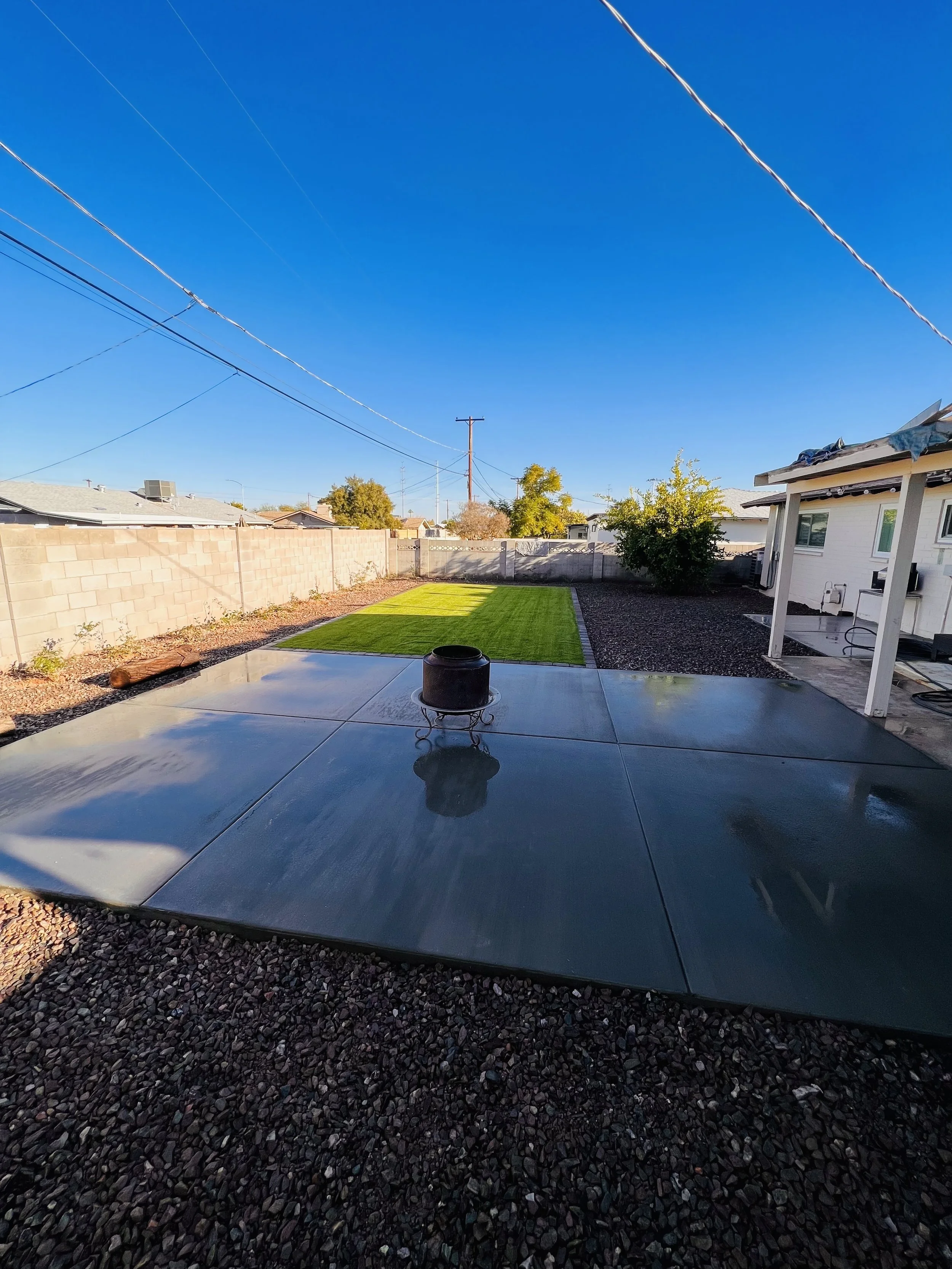 Phoenix, AZ Residential Project by Escala Construction, Concrete Placement Services in Chandler, Avondale, Mesa, Litchfield Park, Arcadia Biltmore and more.