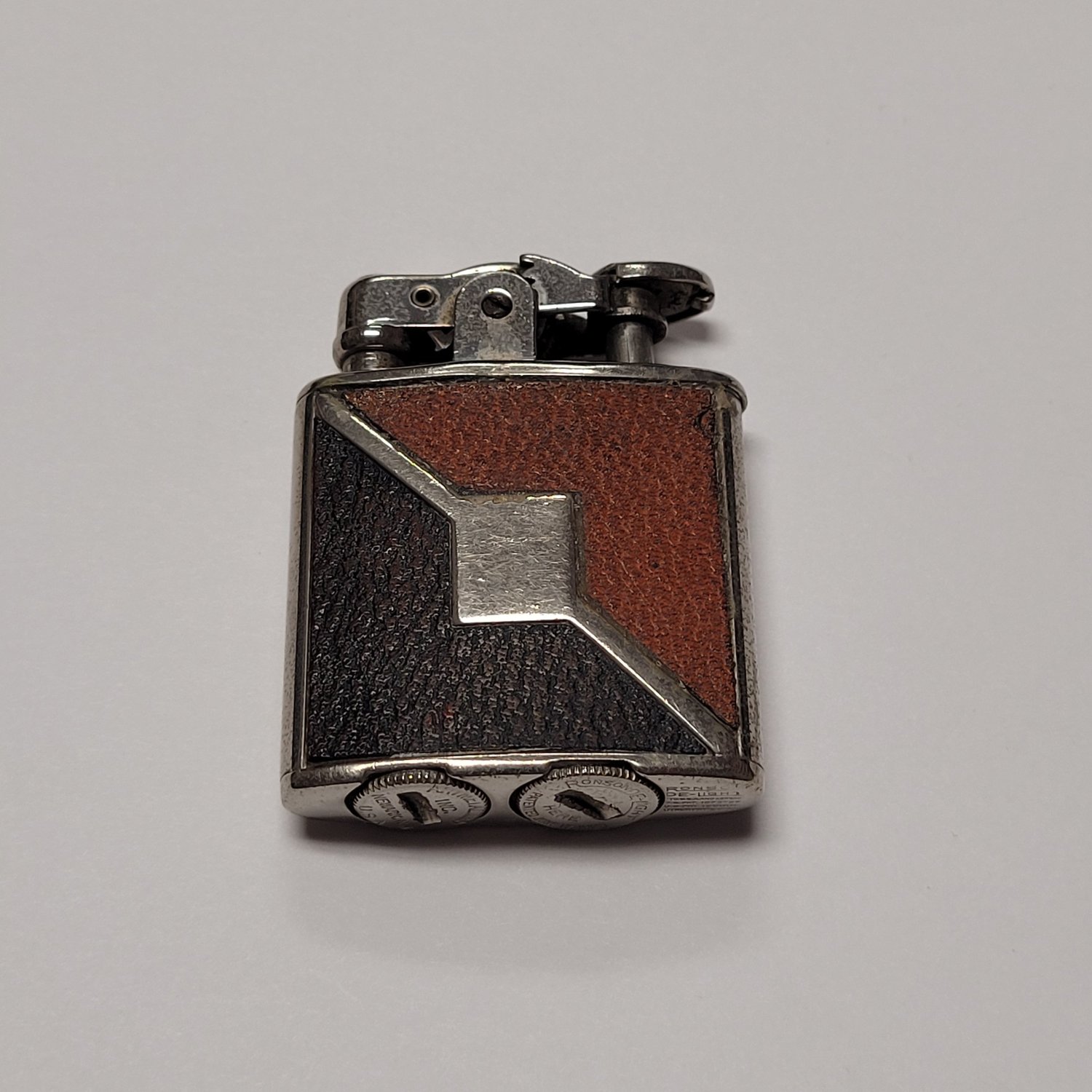 old ronson cigarette lighters Ronson Princess Frat Tan & Brown Leather Lighter — Elegant Lighters ::  Selling & repairing high-end and vintage lighters since 1957! – S.T.  Dupont,