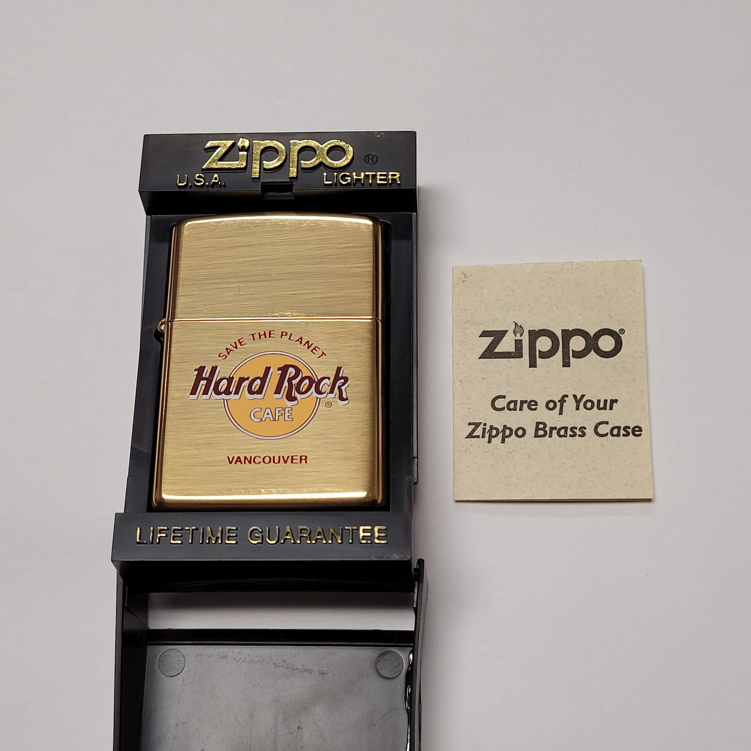 Zippo 1998 Hard Rock Cafe of Vancouver
