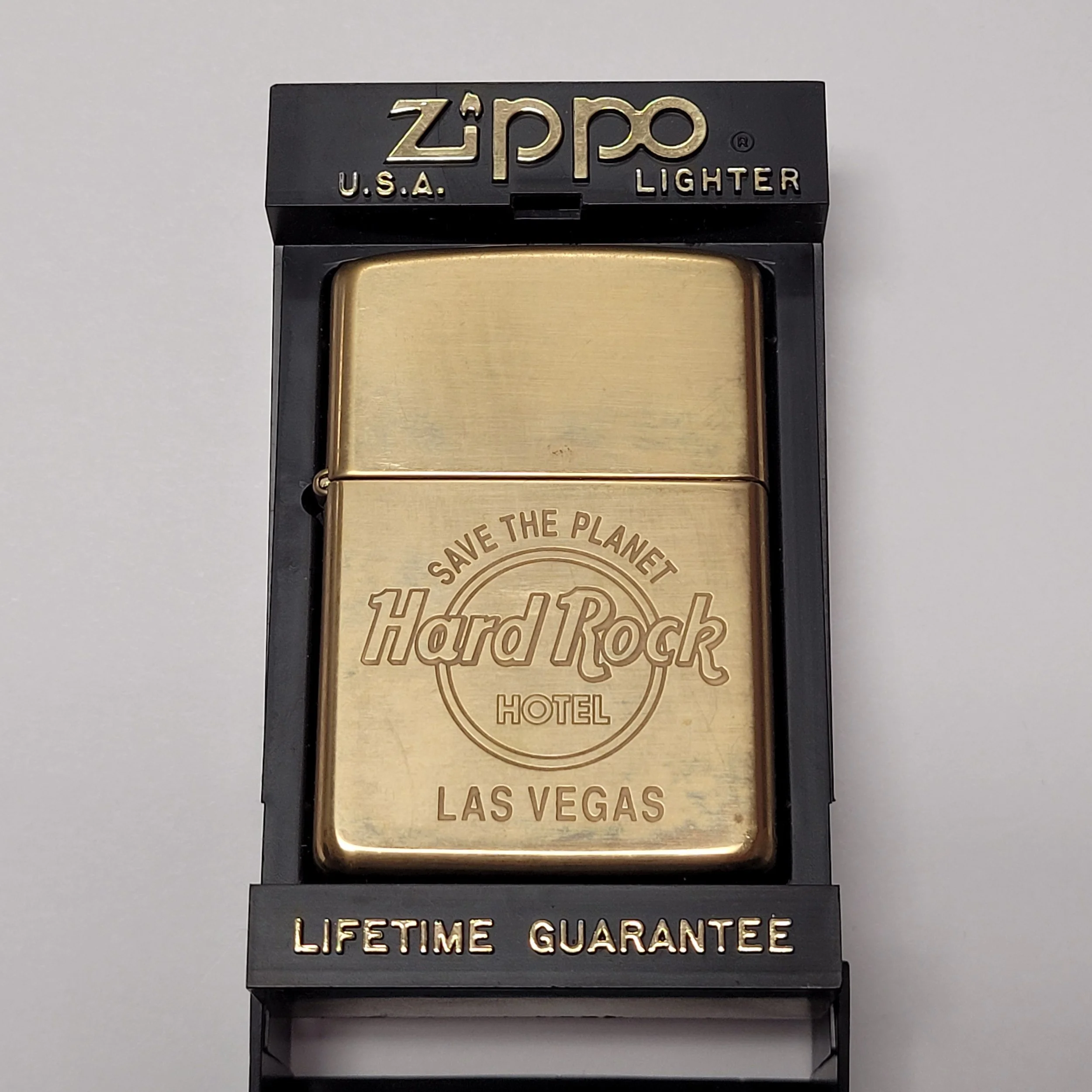1995 Zippo Hard Rock Cafe Las Vegas Lighter