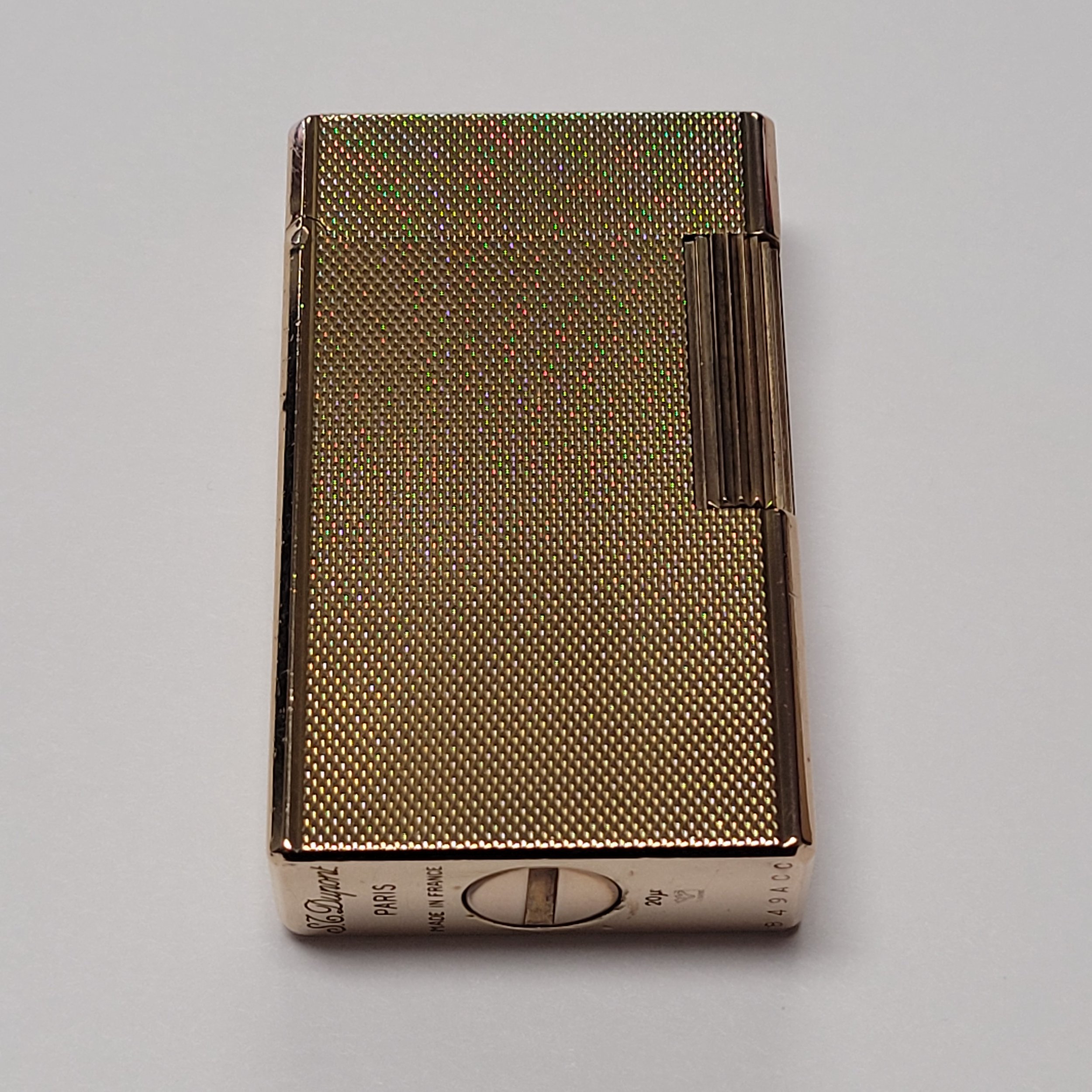 S.T. Dupont Ligne 1 Gold Plated Barley Lighter