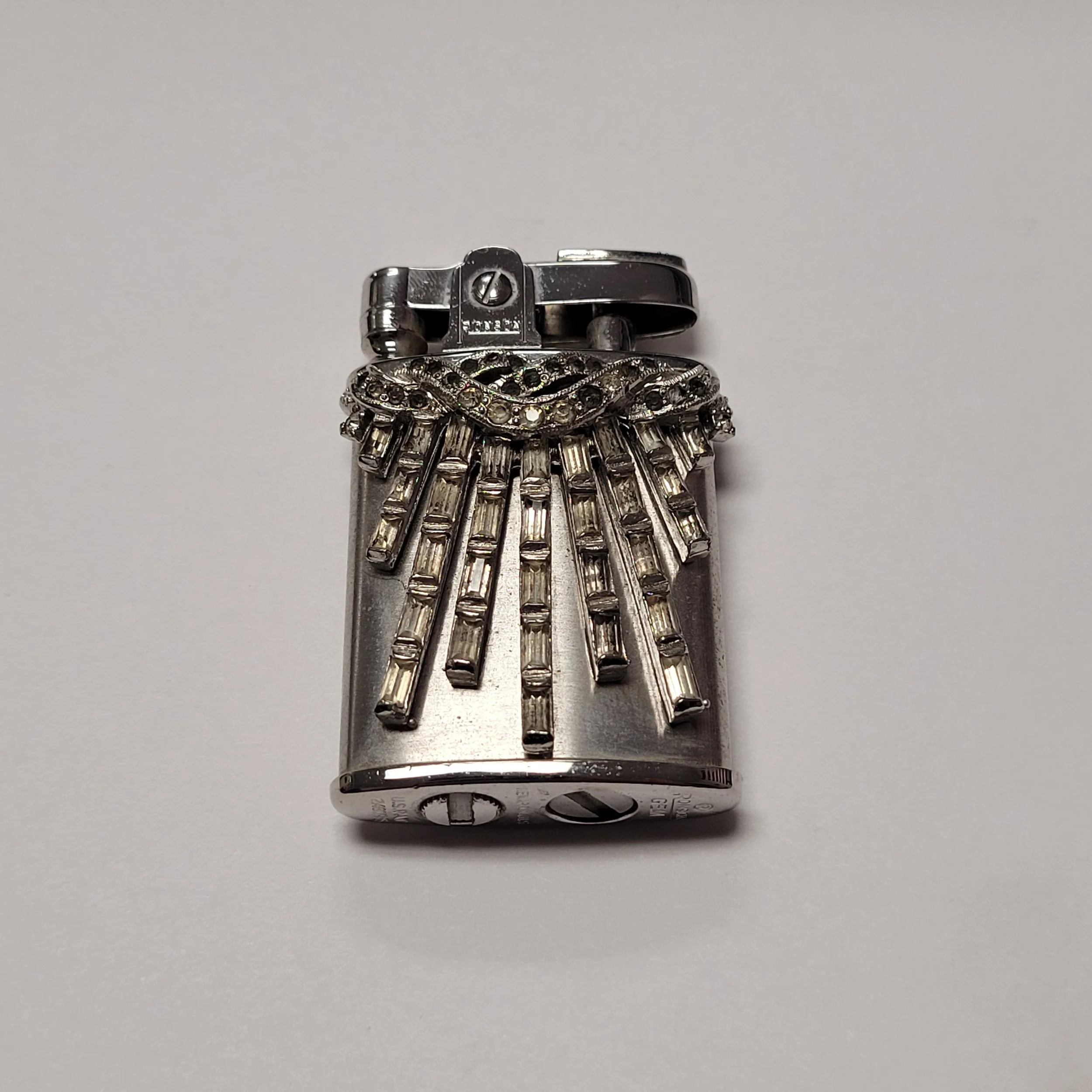 1937 Ronson Gem Jewels Petrol Lighter
