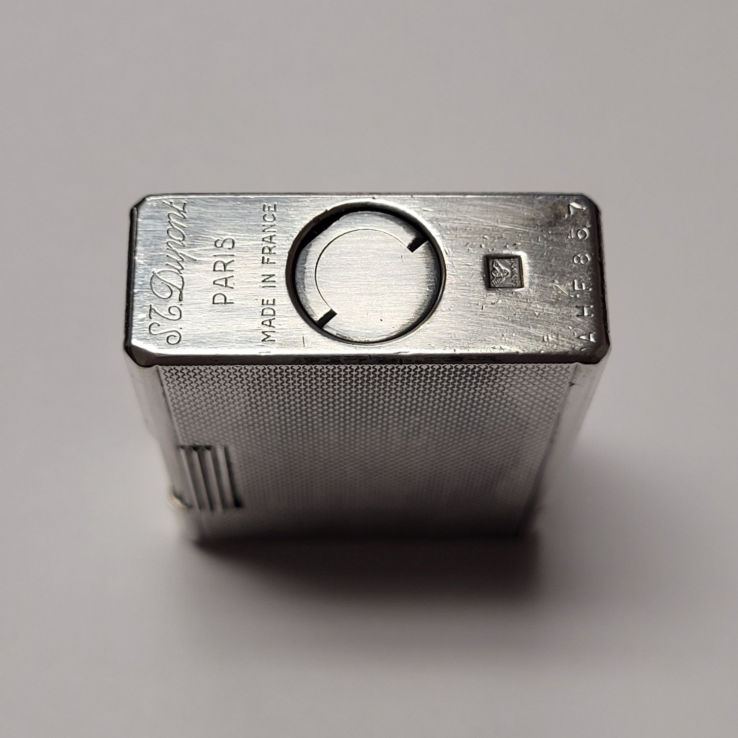 S.T. Dupont Ligne 1 Silver Plated Barley Lighter — Elegant 