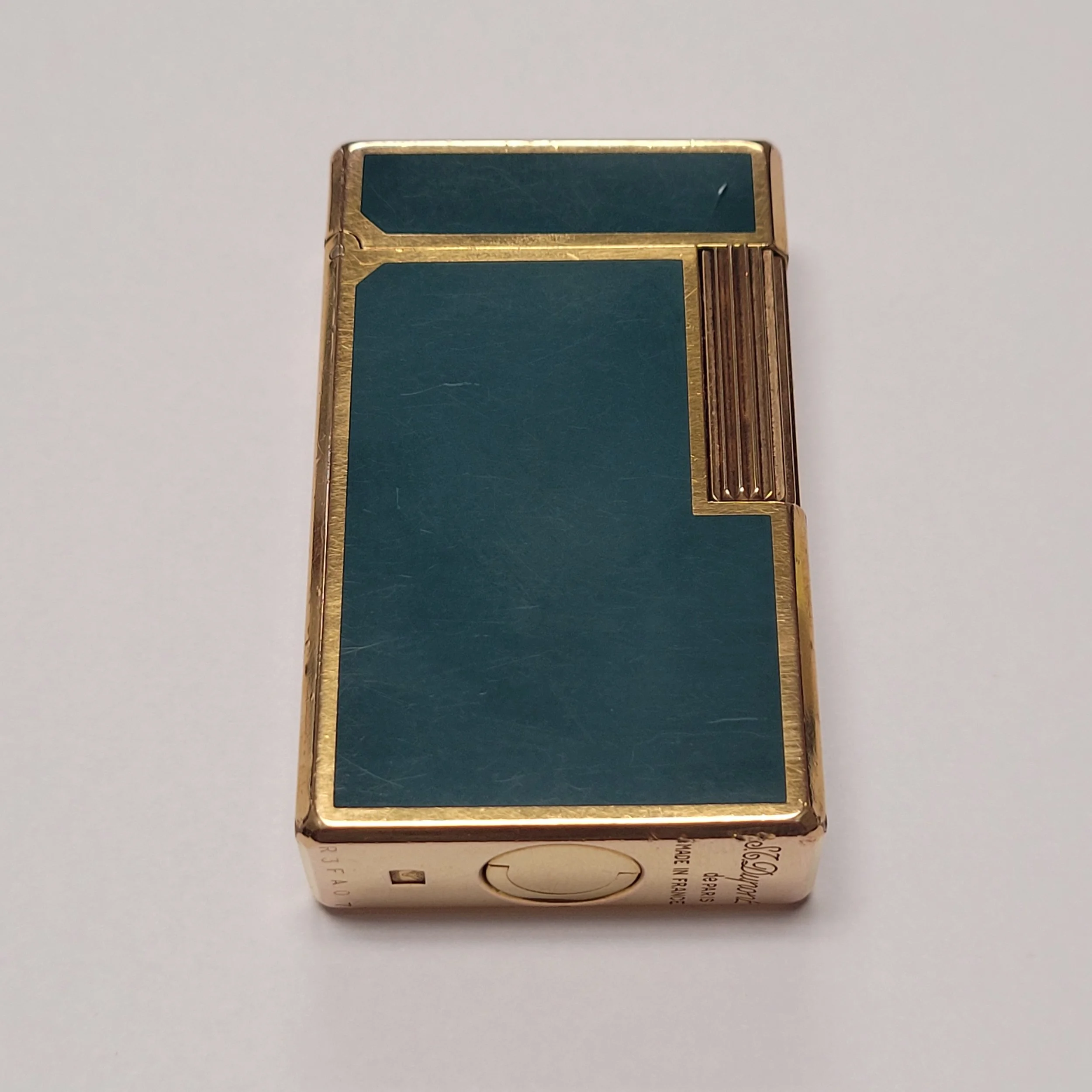 S.T. Dupont Ligne 1 Green Chinese Lacquer Lighter