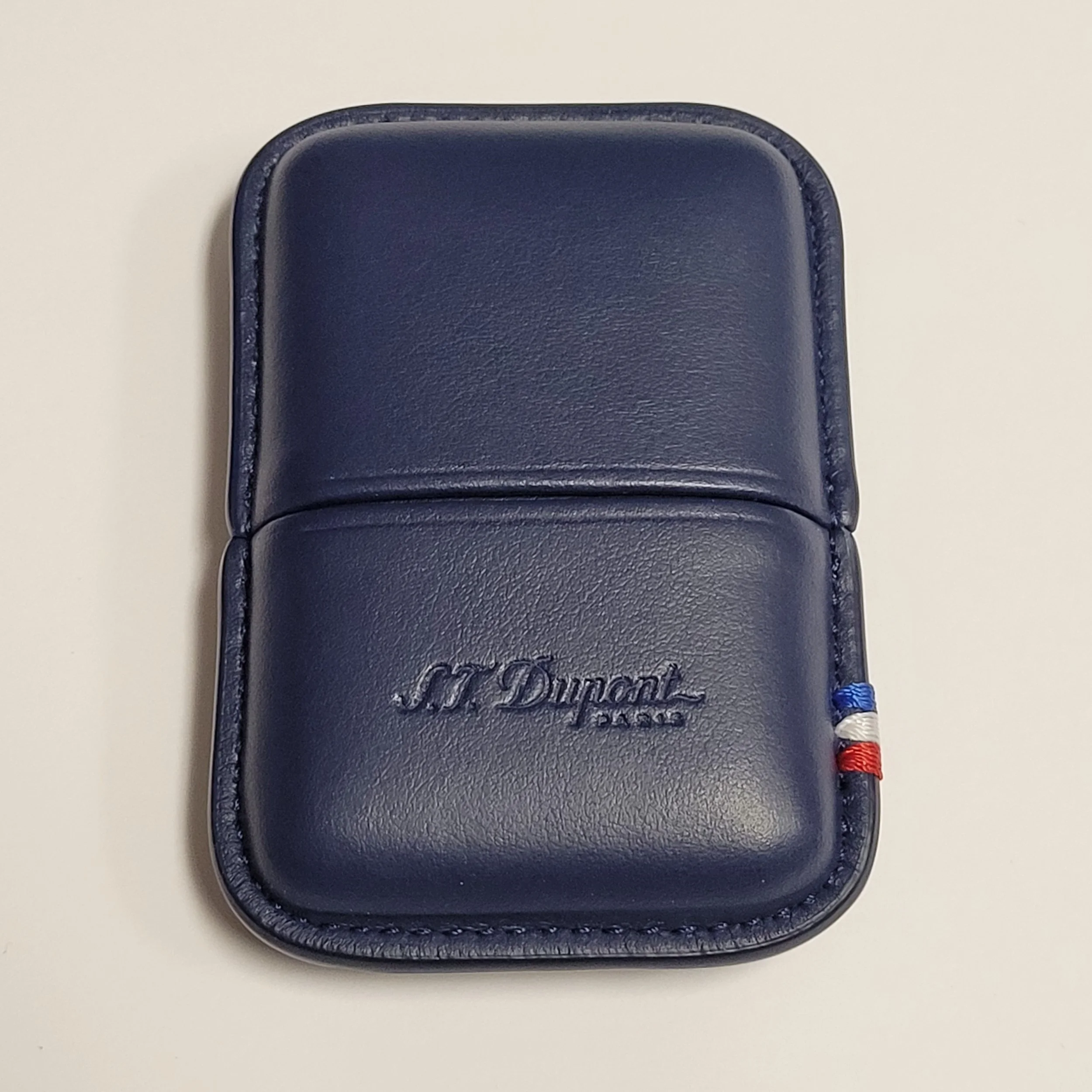 S.T. Dupont Ligne 2 Blue Leather Lighter Case 183073