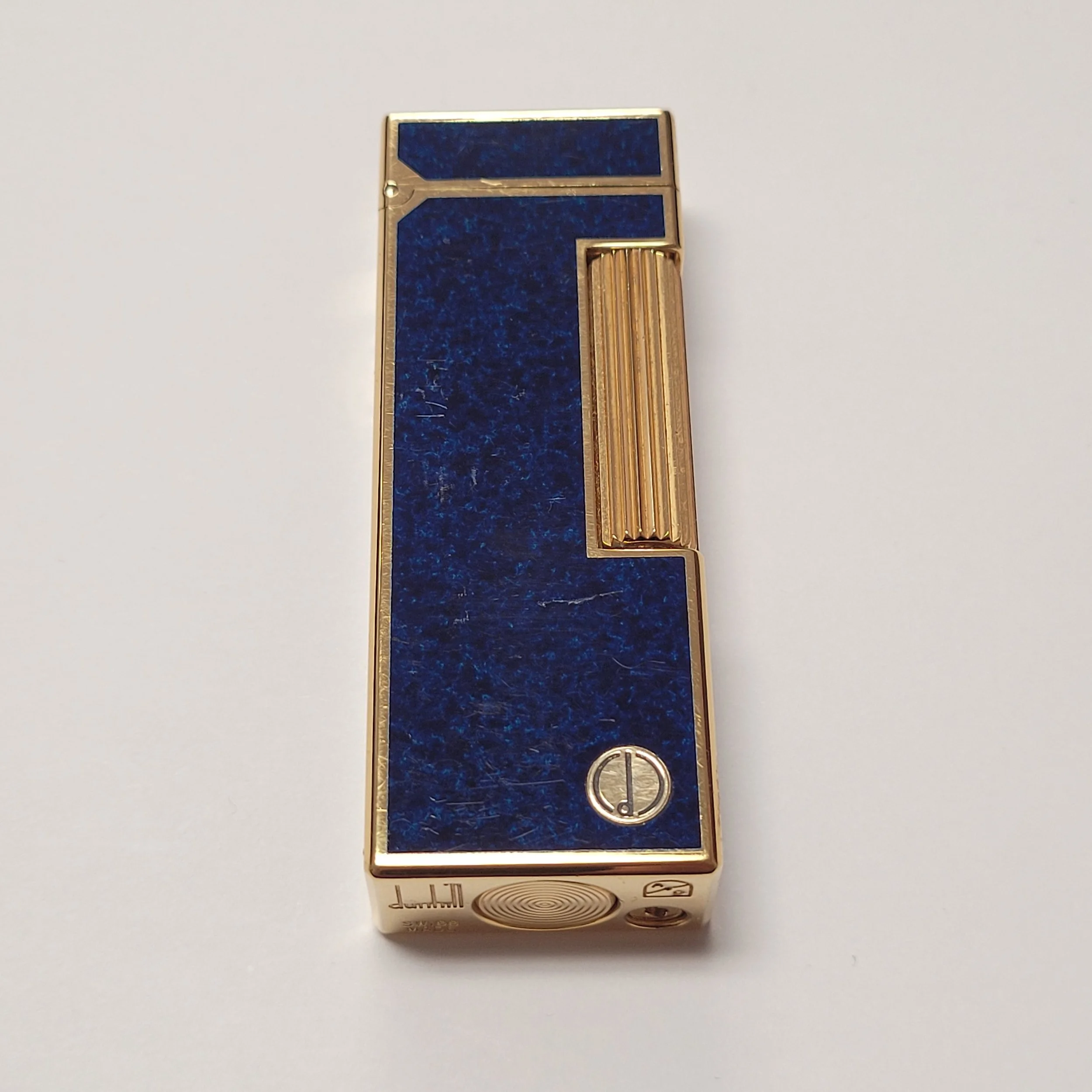Alfred Dunhill Rollagas Lapis Lazuli Lacquer Lighter