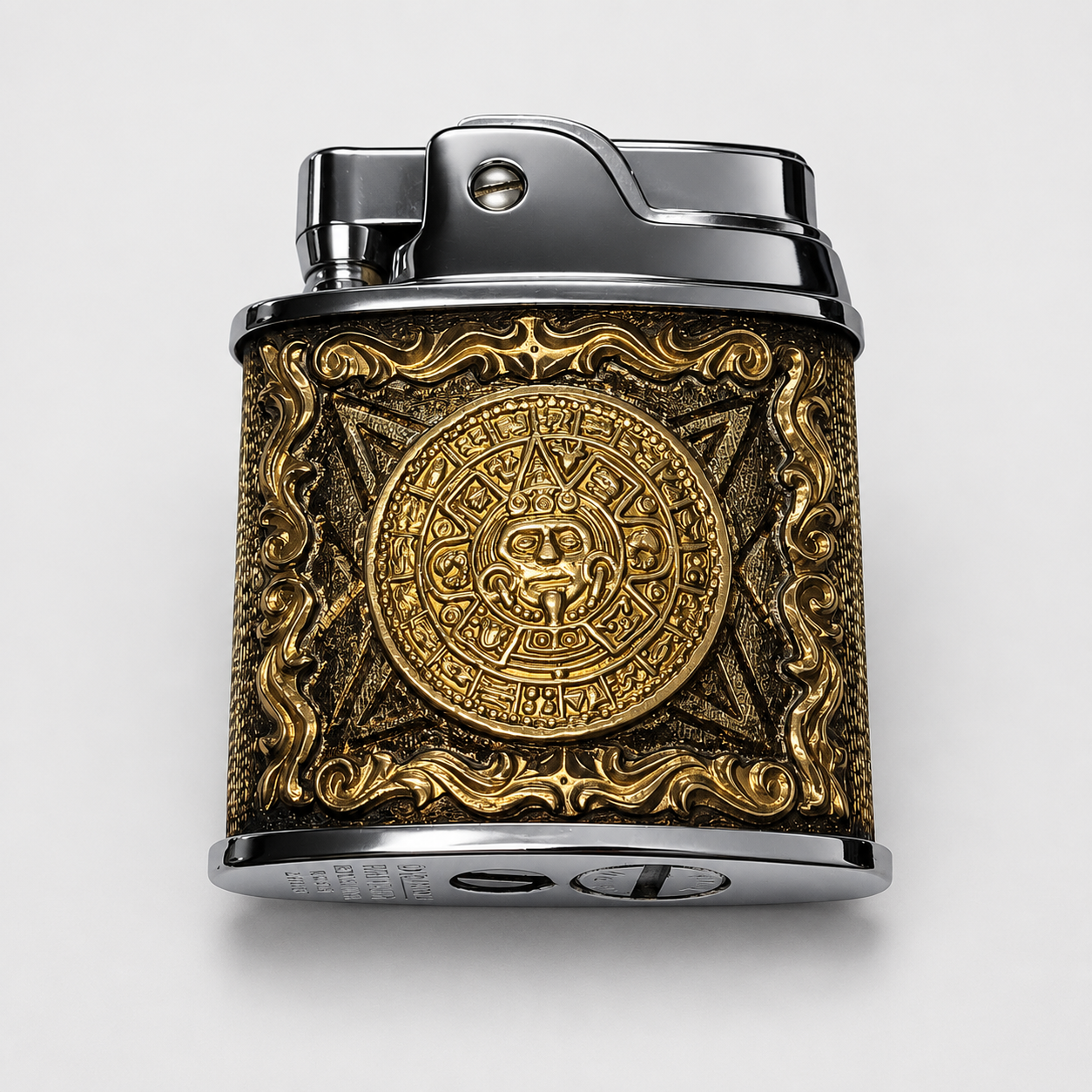 1950s Ronson Windsor Aztec Casing Lighter