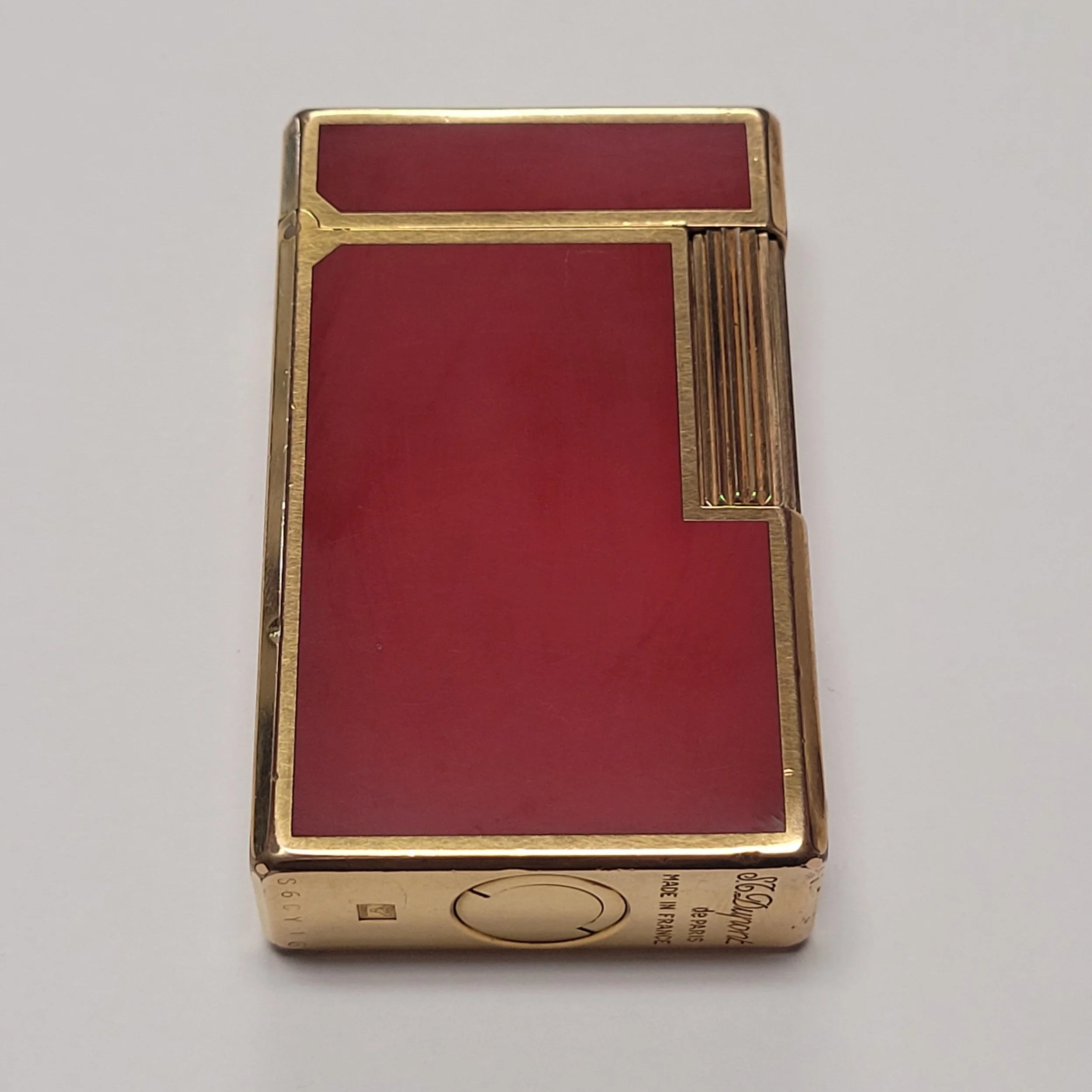 S.T. Dupont Ligne 1 Red Chinese Lacquer Lighter