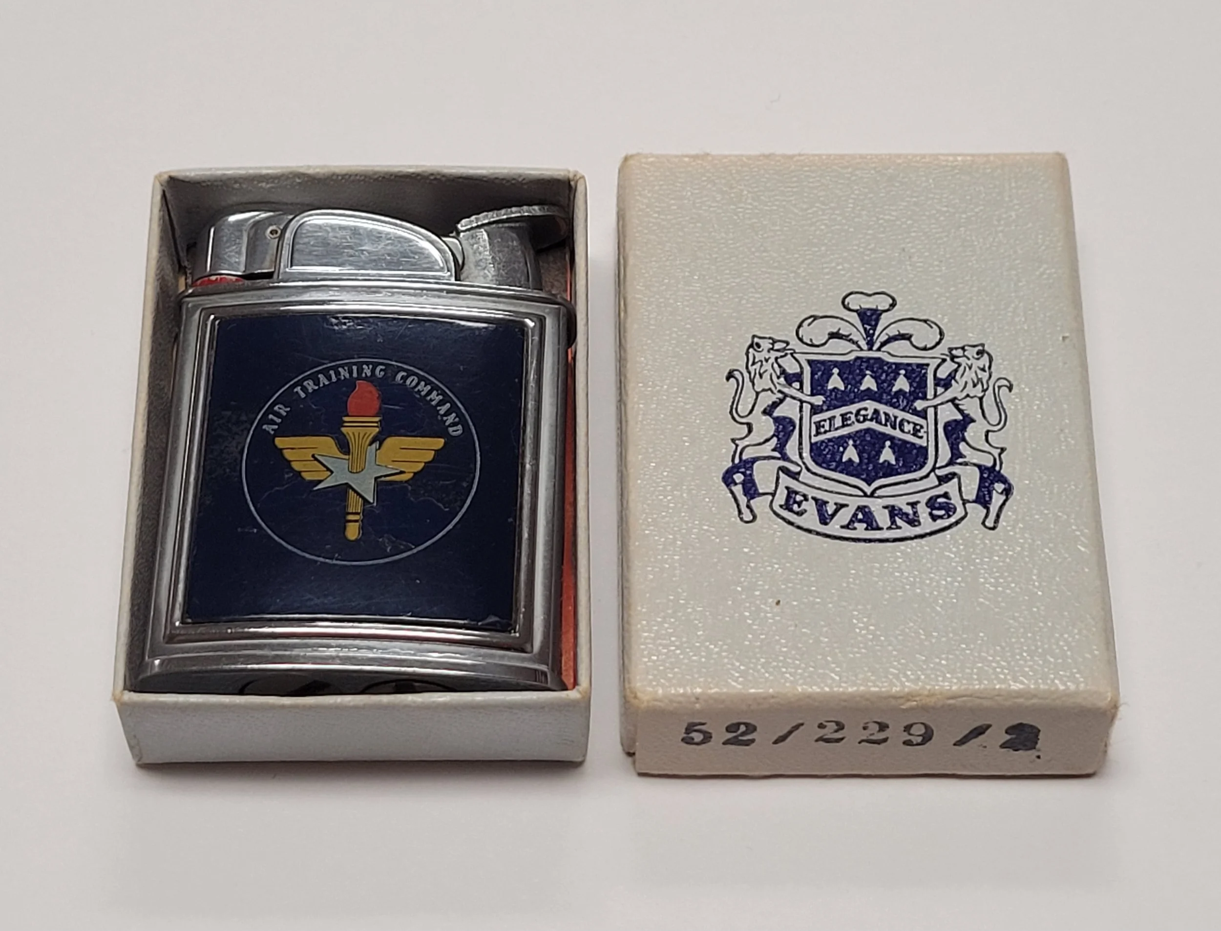 1950s Evans Banner U.S. Air Force Air Training Command Lighter