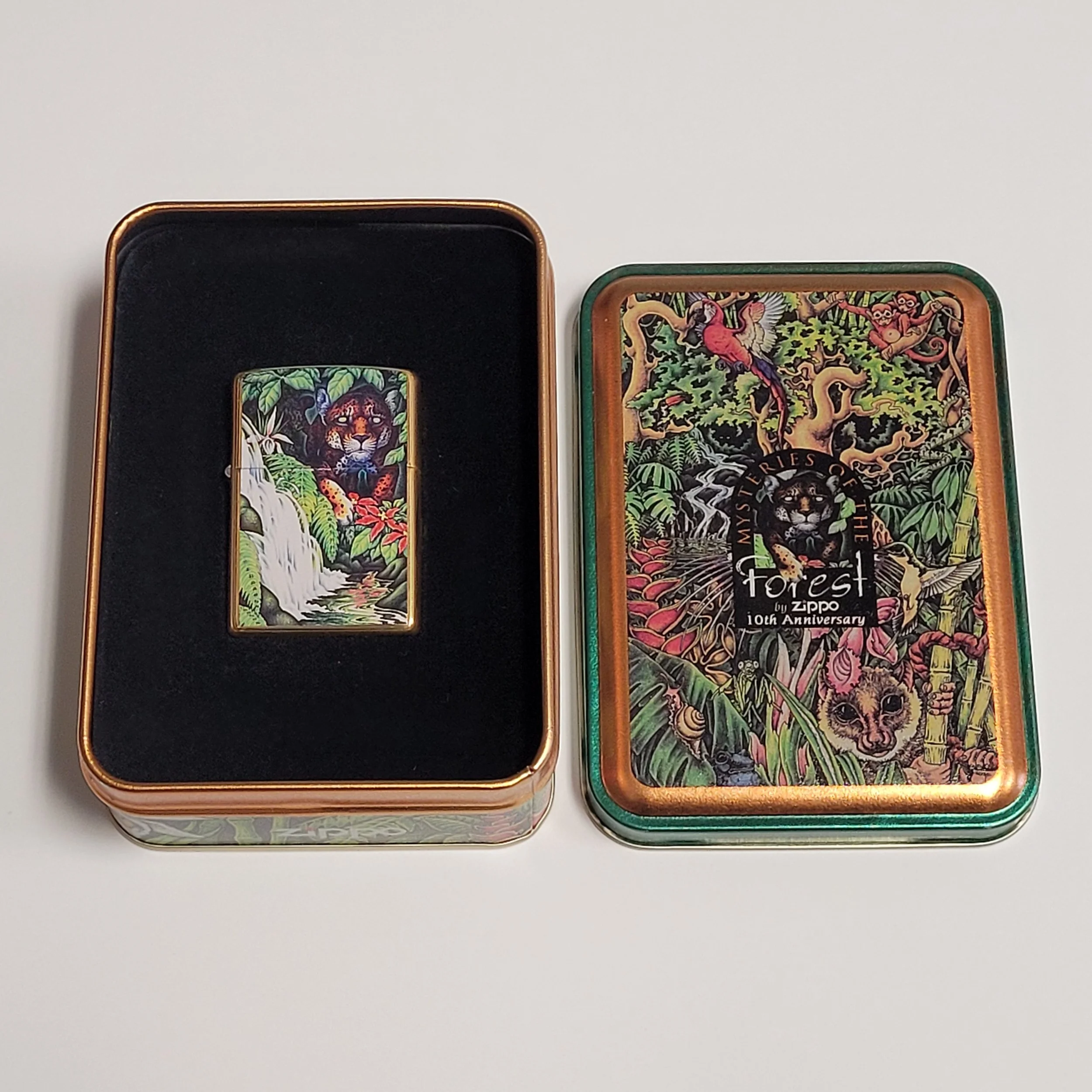2005 Zippo Barrett Smythe Mysteries of the Forest Lighter