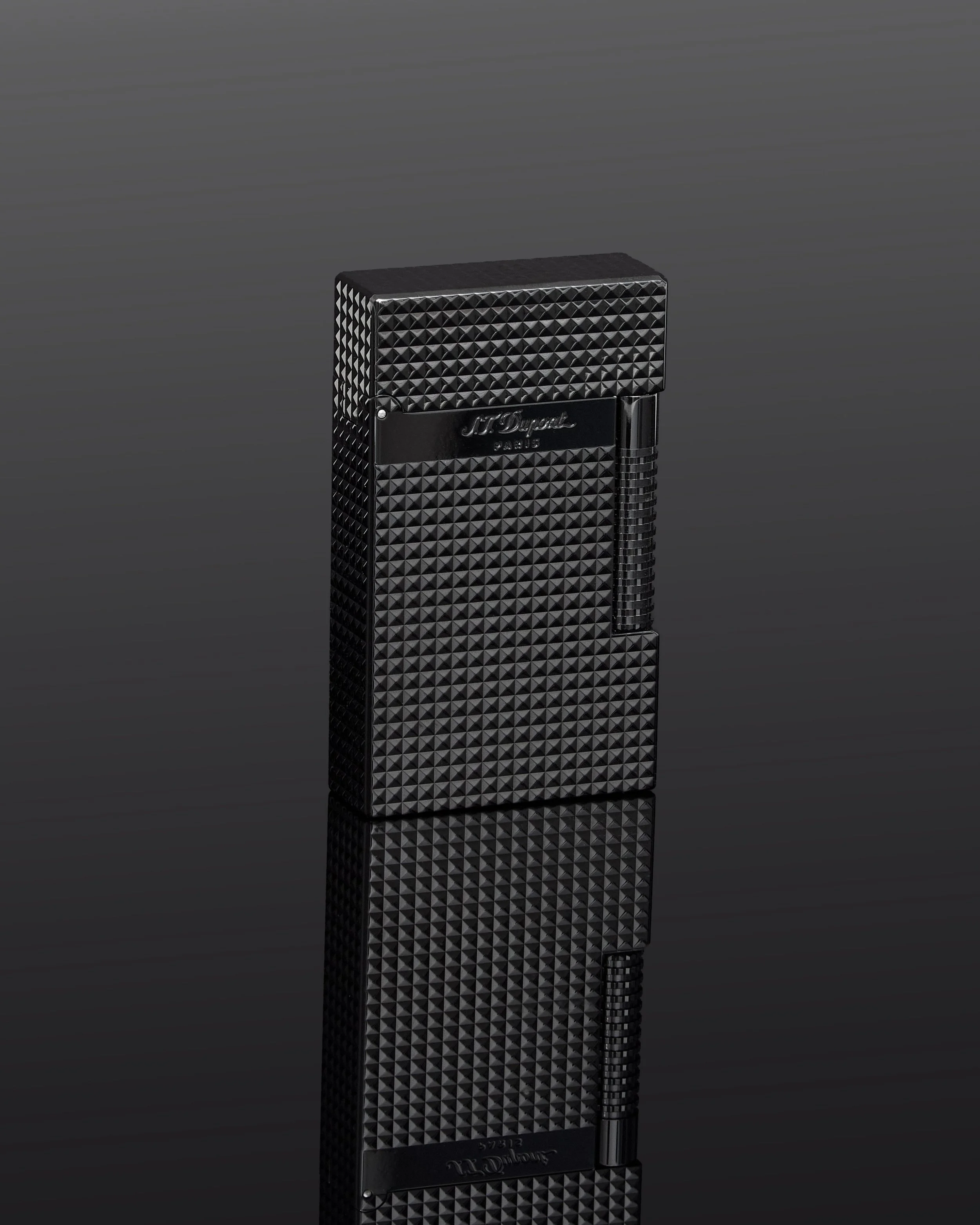 S.T. Dupont Le Grand Cling Diamond Head Full Black USA EXCLUSIVE C23110BL