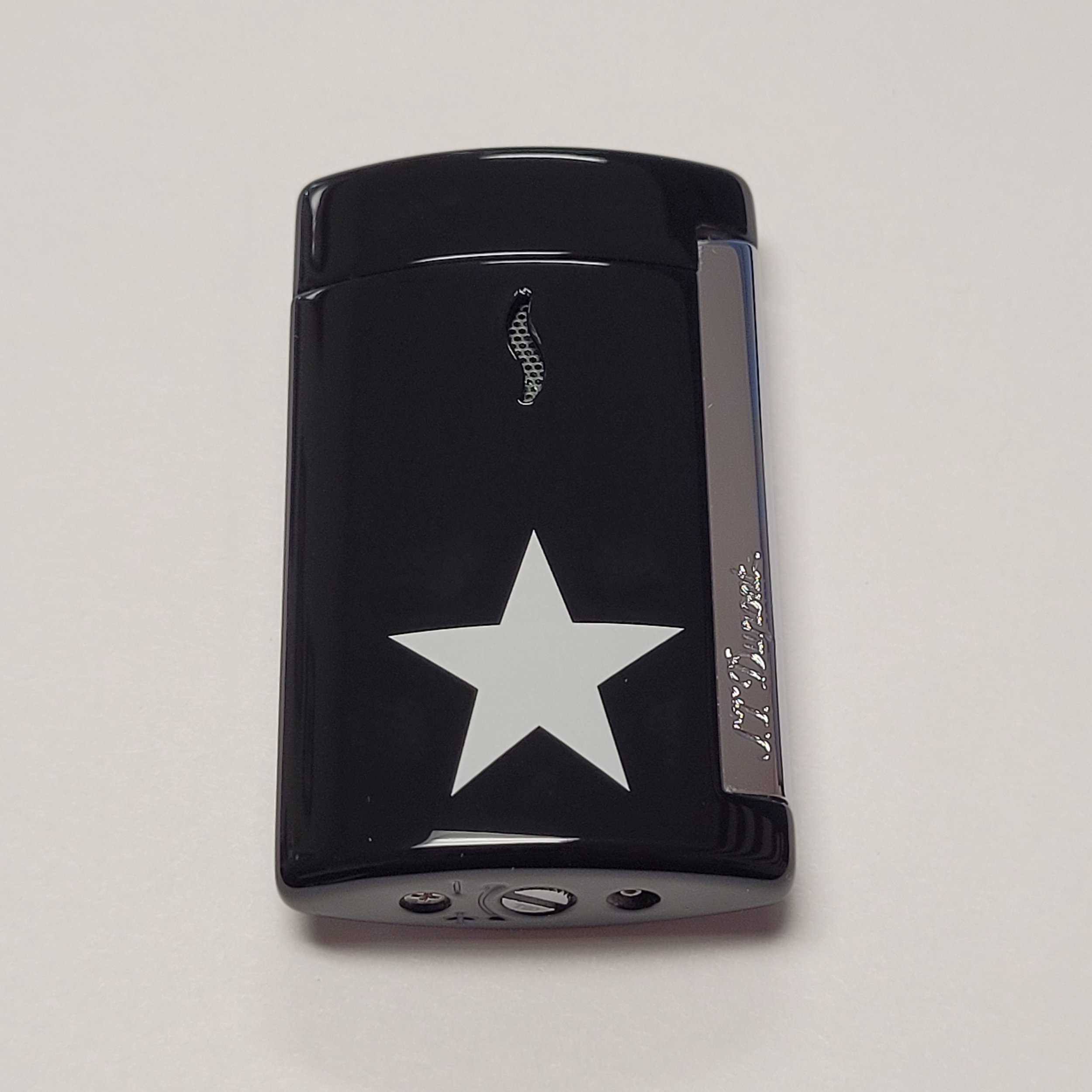 S.T. Dupont Minijet White Star Lighter 10531