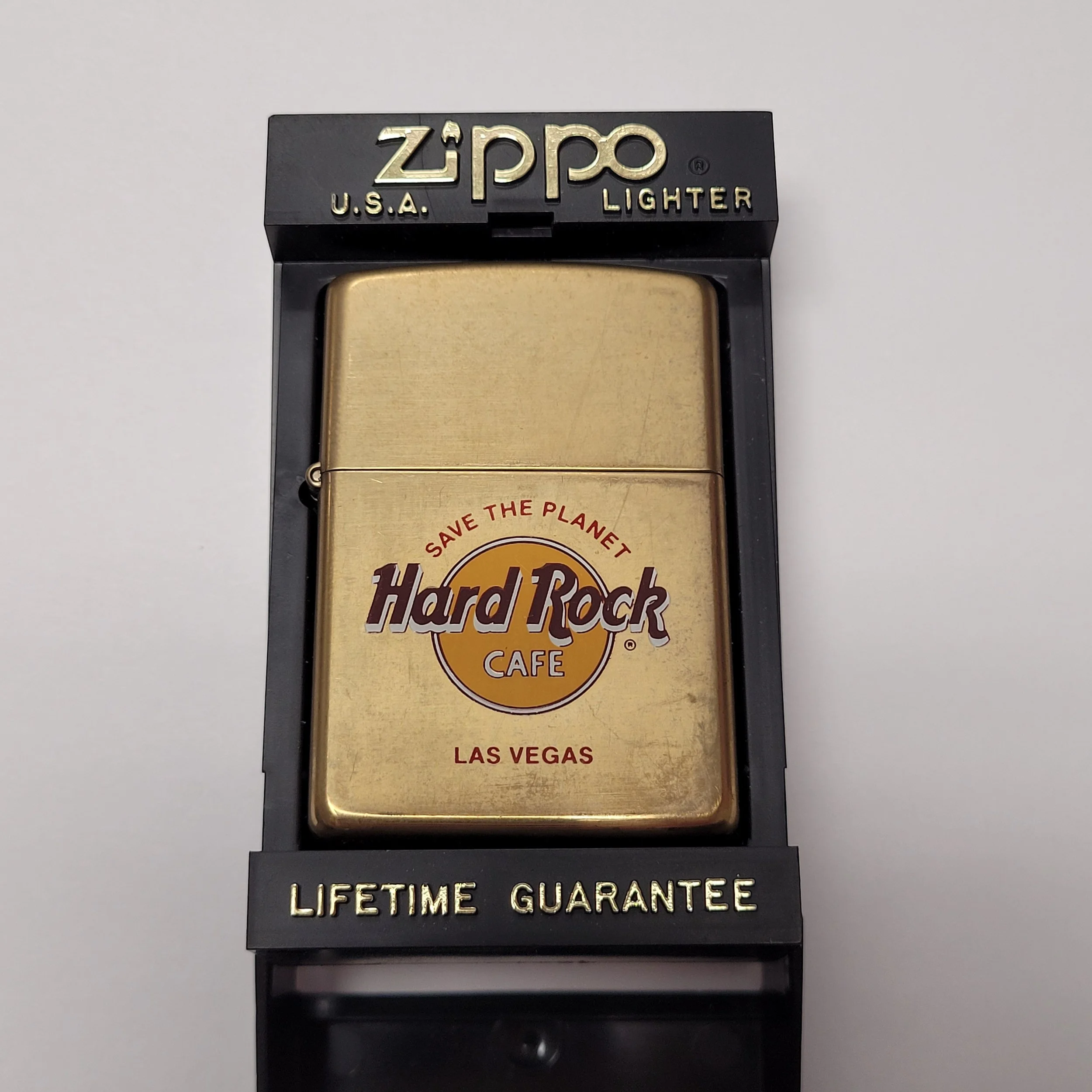 1995 Zippo Hard Rock Cafe Las Vegas Lighter