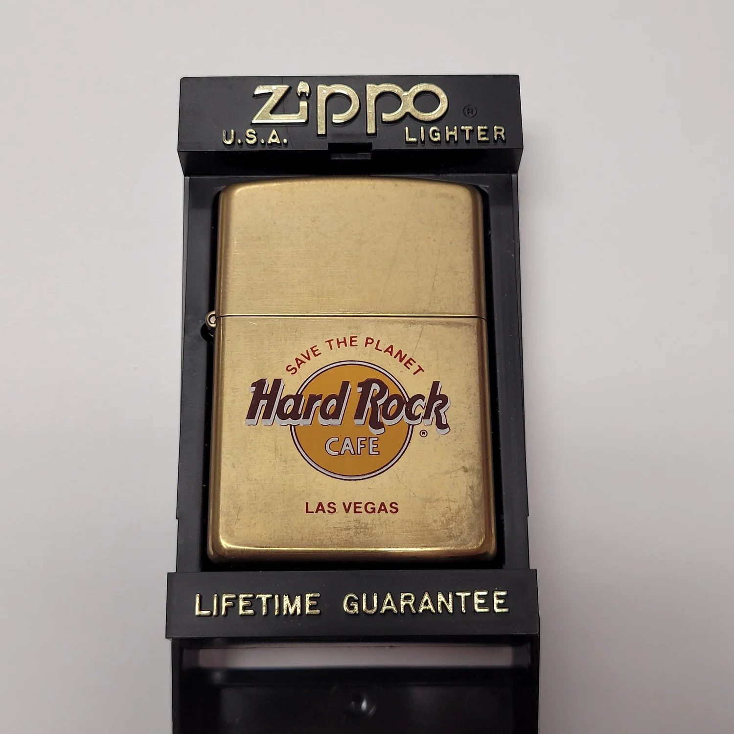 1995 Zippo Hard Rock Cafe Las Vegas Lighter — Elegant Lighters 