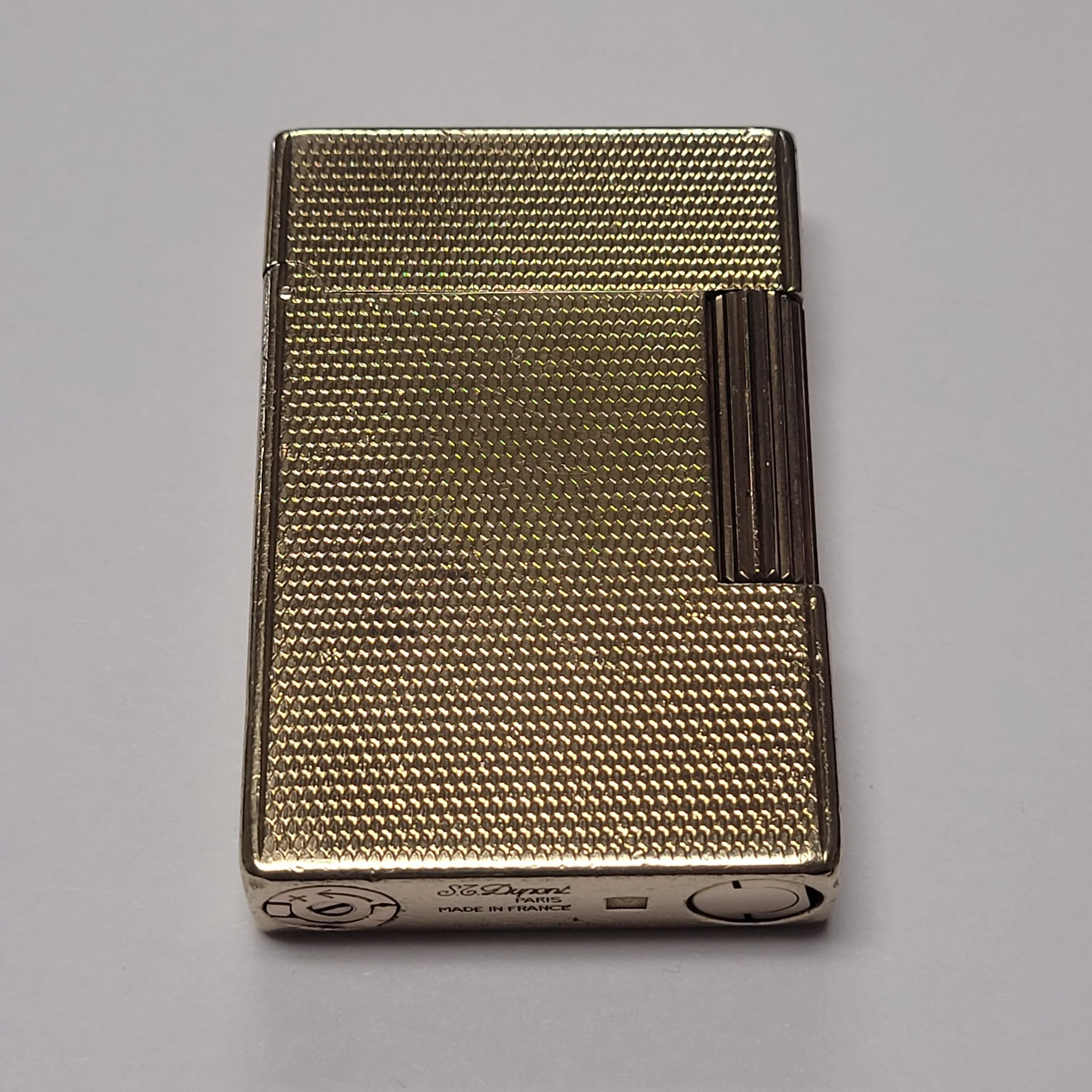 S.T. Dupont Ligne 2 Gold Plated Barley Lighter