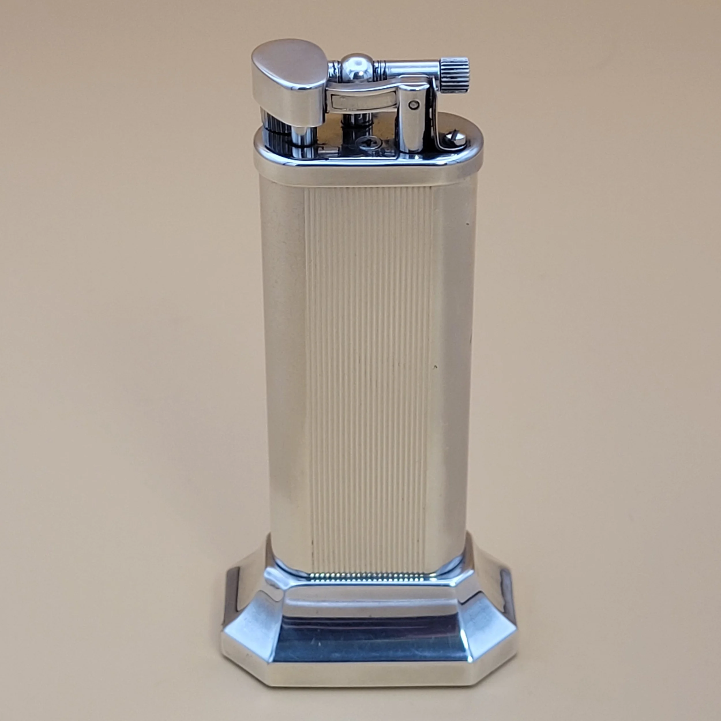 Alfred Dunhill Unique Silver Plated Table Lighter