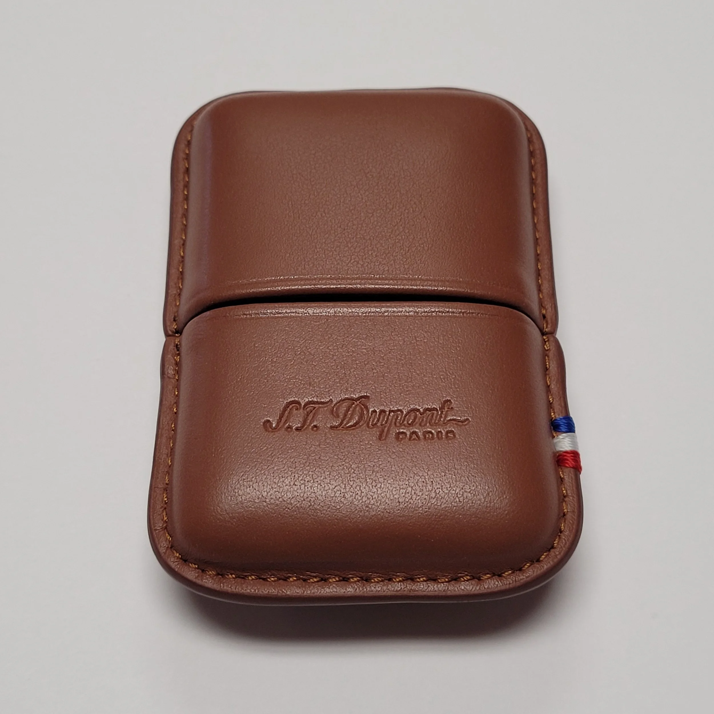 S.T. Dupont Ligne 2 Brown Leather Lighter Case 183071