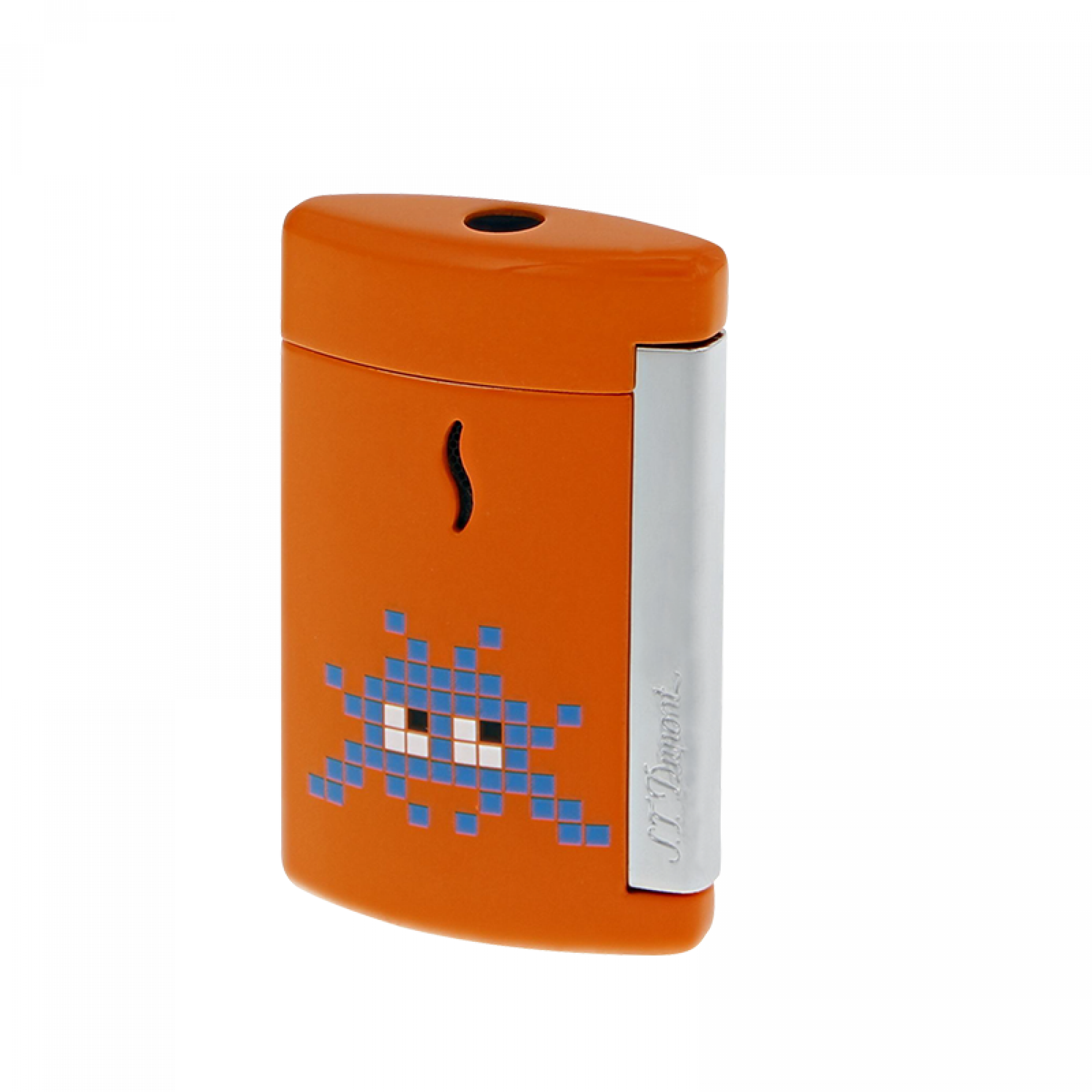 S.T. Dupont Minijet Space Alien Orange Lighter 10546