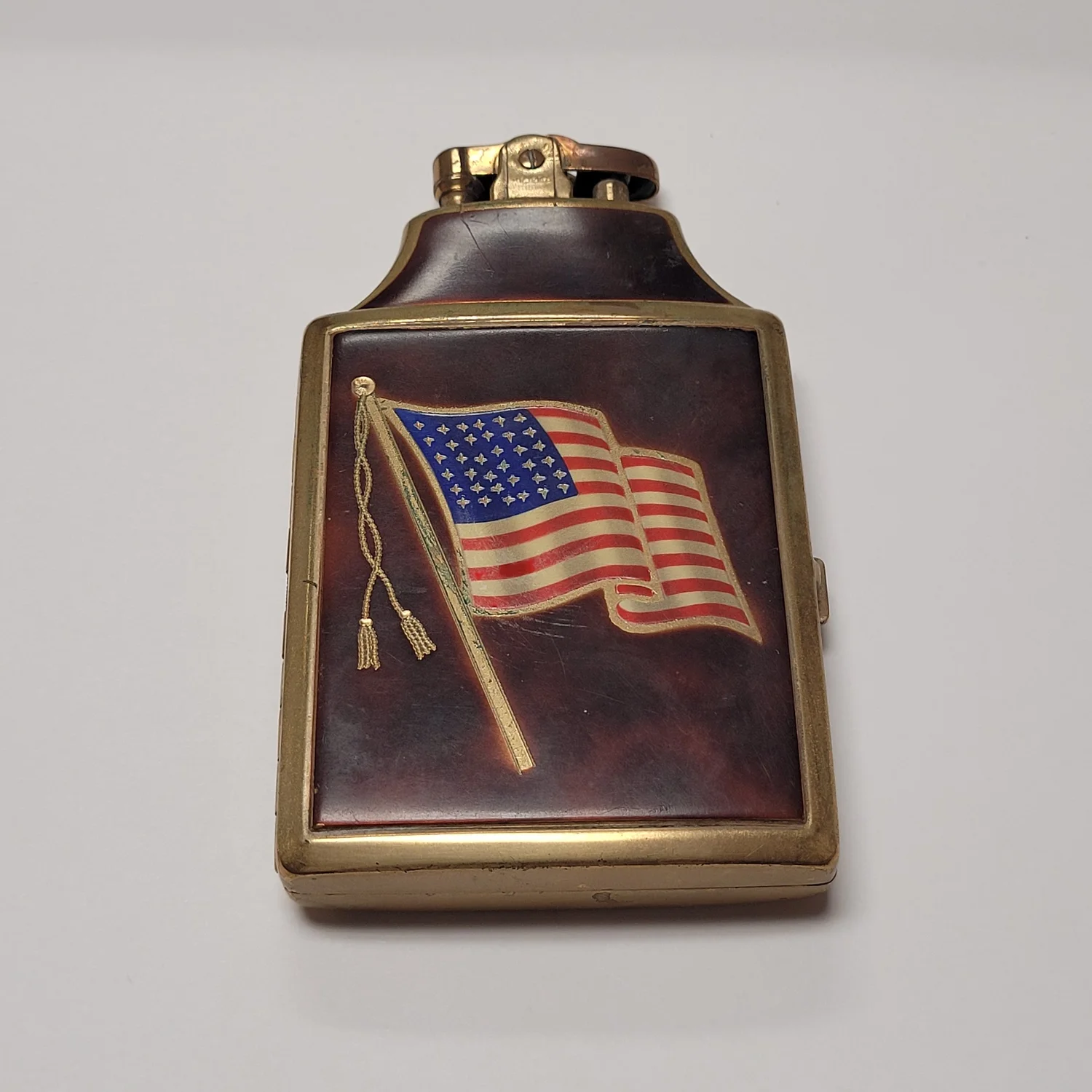 Ronson Mastercase USA Flag & Enamel Case Lighter — Elegant Lighters ::  Selling & repairing high-end and vintage lighters since 1957! – S.T.  Dupont, Alfred Dunhill, IM Corona, Zippo, Ronson, Evans Lighters,