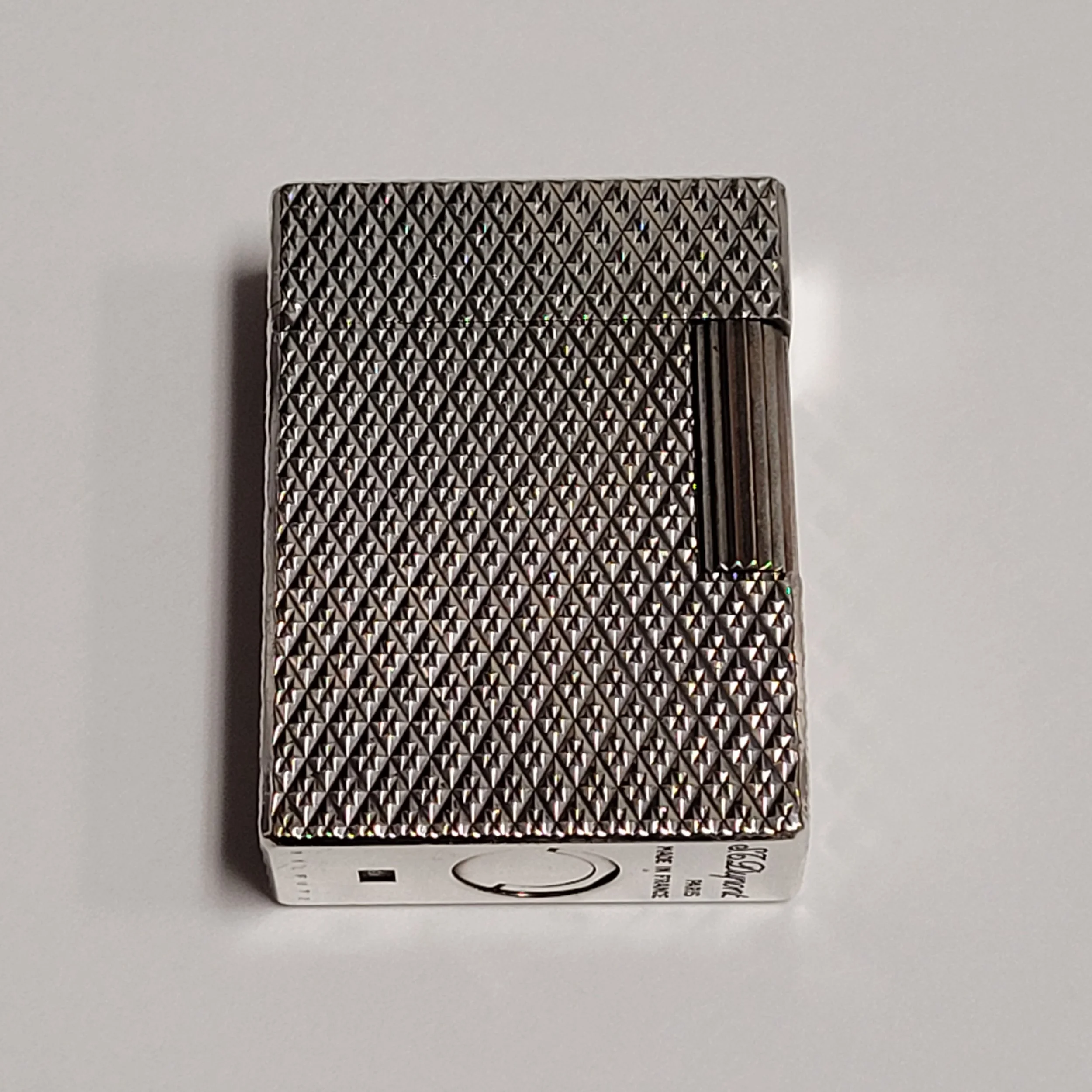 S.T. Dupont Ligne 1 Silver Plated Firehead Lighter