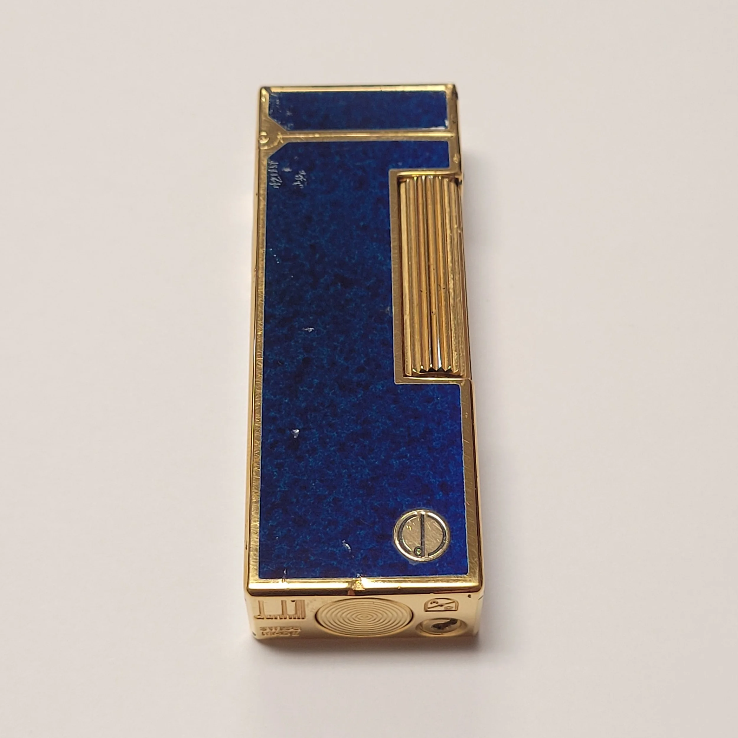 Alfred Dunhill Rollagas Lapis Lazuli Lacquer Lighter