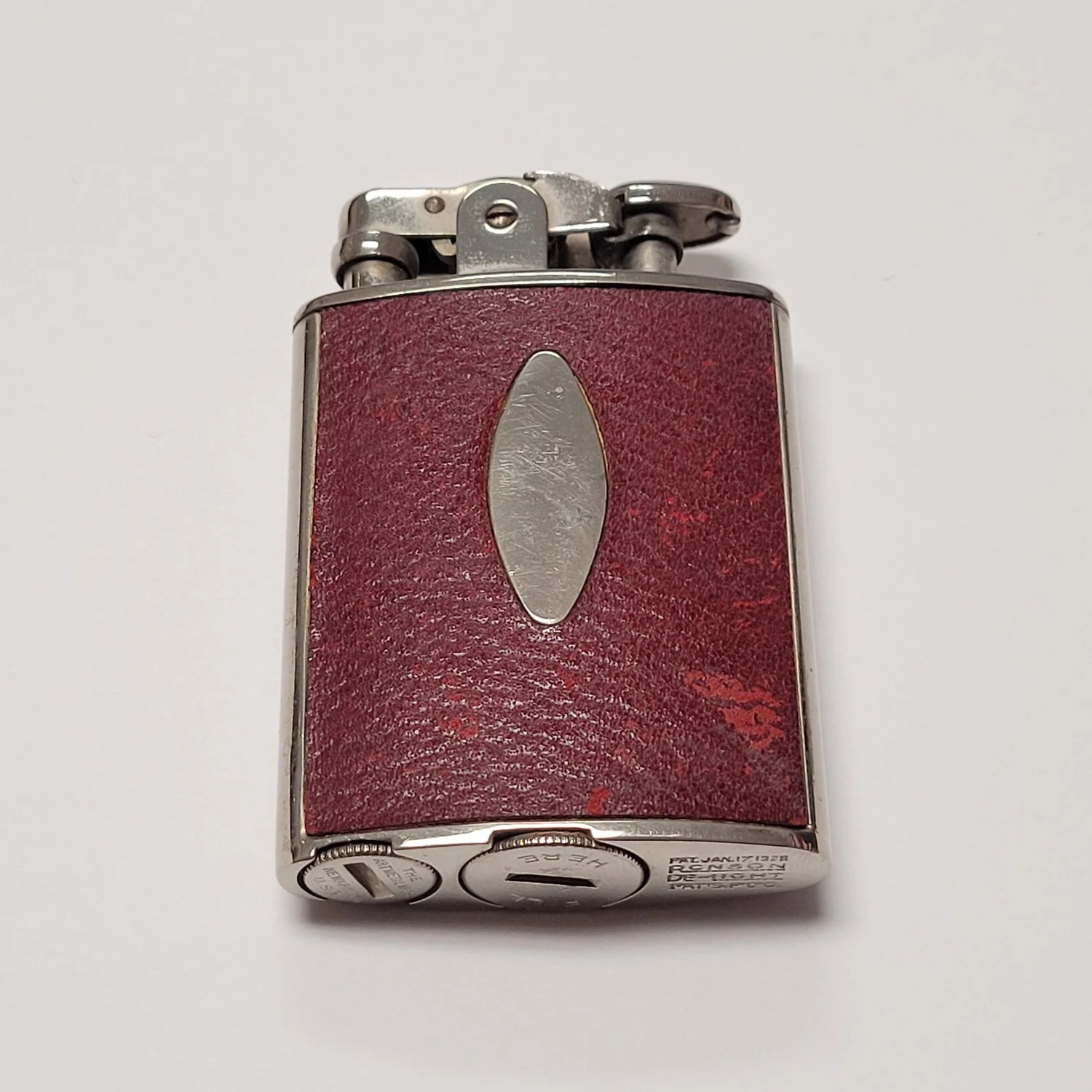 vintage ronson cigarette lighters 1920s Ronson De-Light Red Leather Wrap Lighter — Elegant Lighters ::  Selling & repairing high-end and vintage lighters since 1957! – S.T.  Dupont,