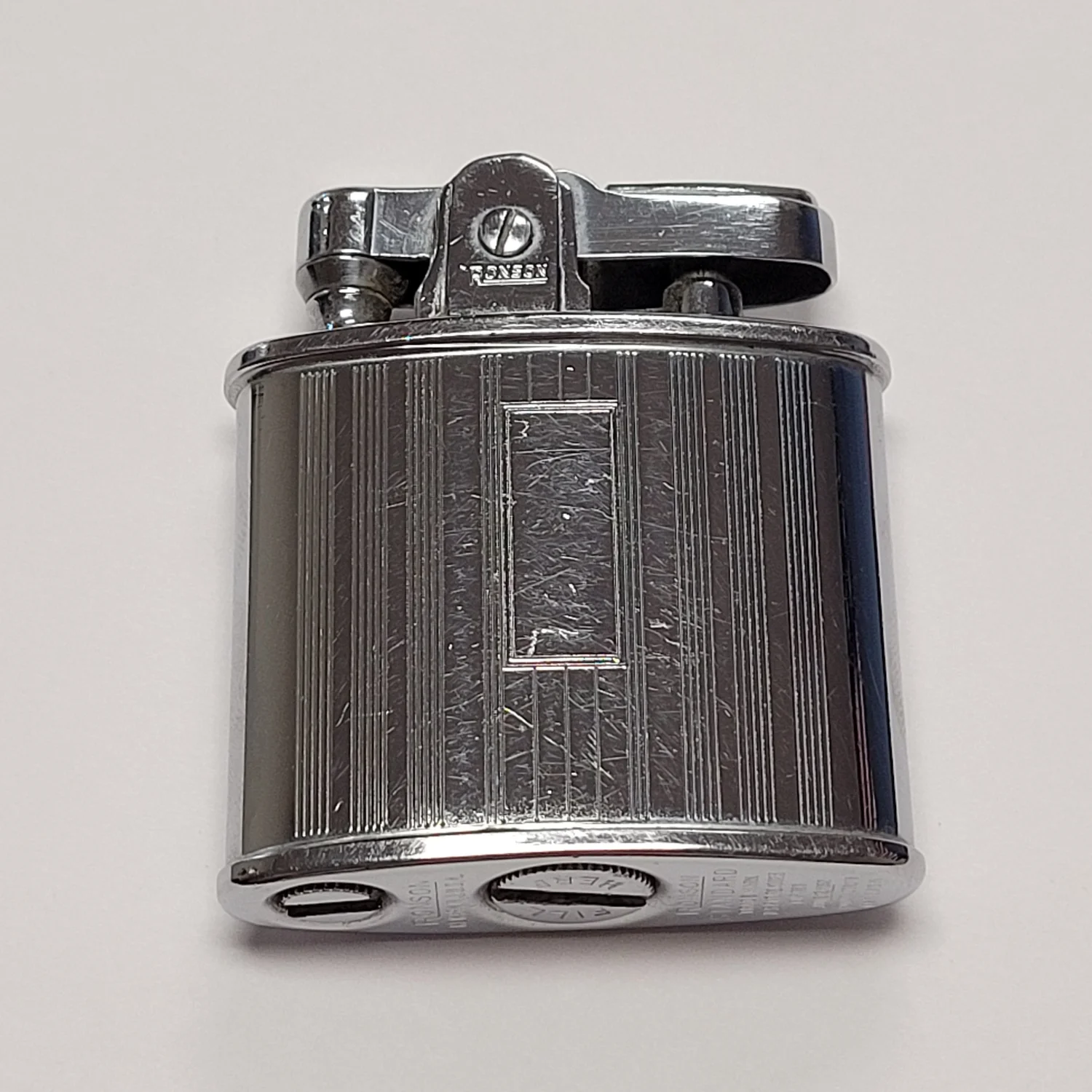1930s Ronson Standard Art Deco Chrome Lighter — Elegant Lighters :: Selling  & repairing high-end and vintage lighters since 1957! – S.T. Dupont, 