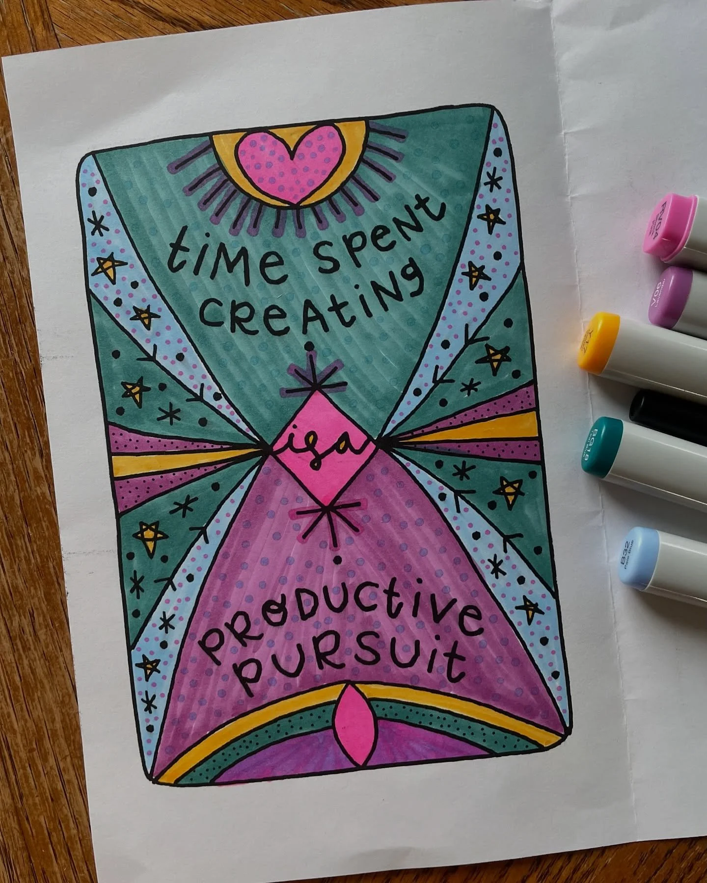 The best words.
&ldquo;Mom, come color with me.&rdquo;