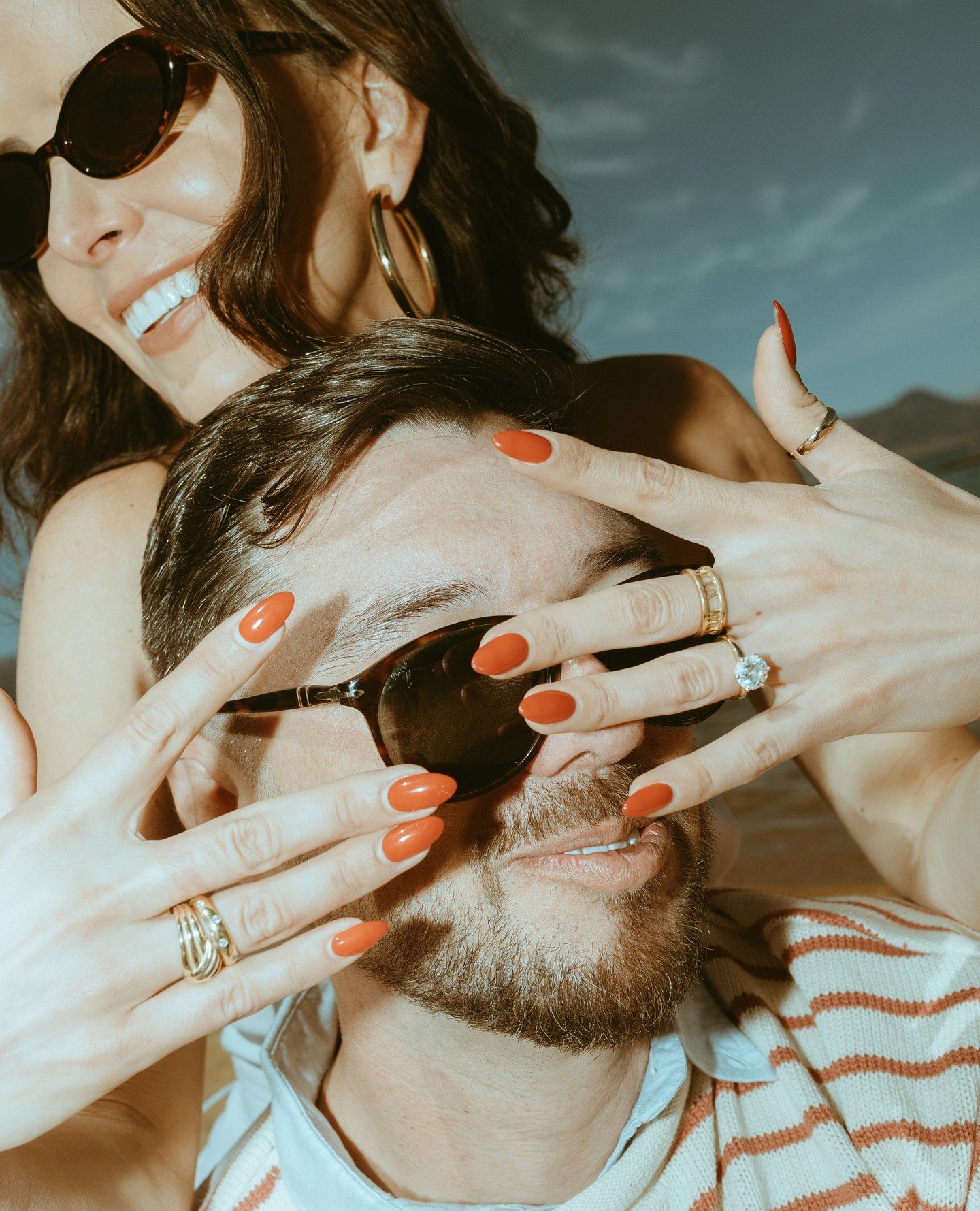 Poolside romance meets a modern take on vintage cool.⁠
This editorial-inspired engagement was designed with a wink to old money aesthetics &mdash; elevated details, intentional styling, and that effortless kind of love you can&rsquo;t fake.⁠
⁠
For co