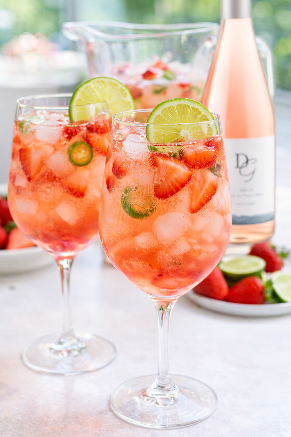Spicy Strawberry Rosé: Your New Favorite Spring Cocktail