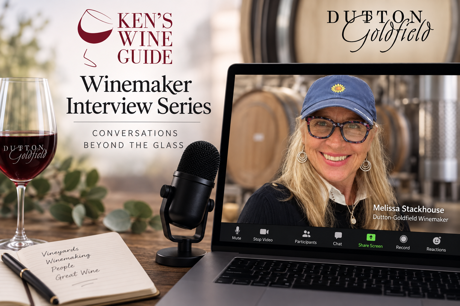 Behind the Wines: Melissa Stackhouse Joins Ken's Wine Guide Winemaker Interview Series