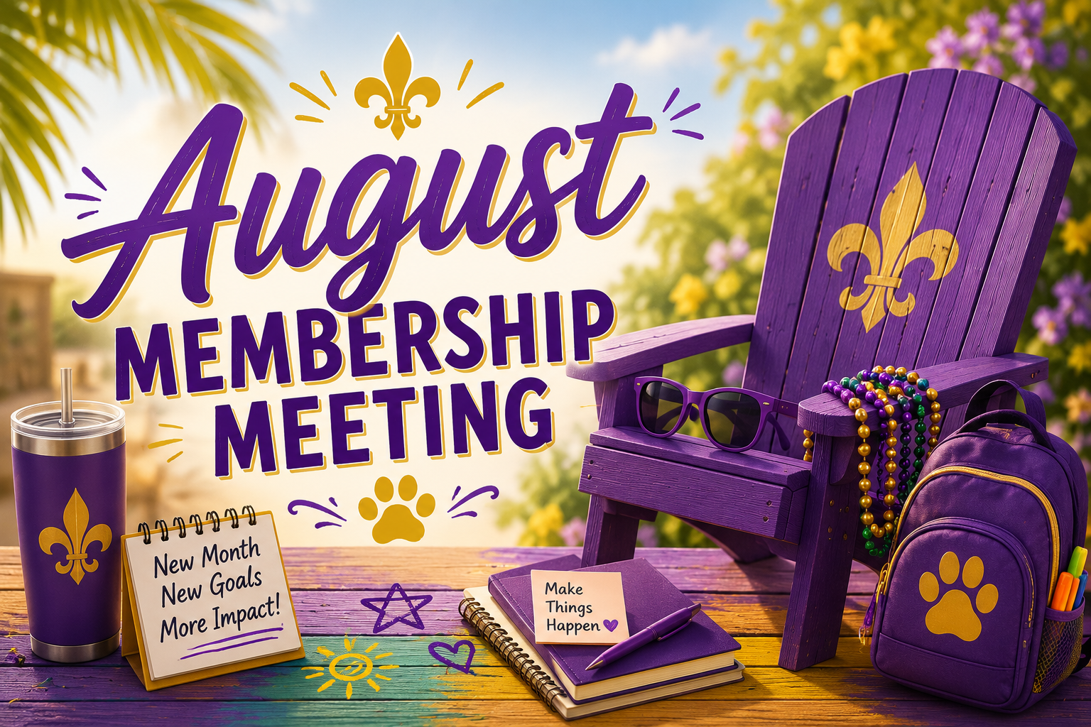 August Membership Meeting