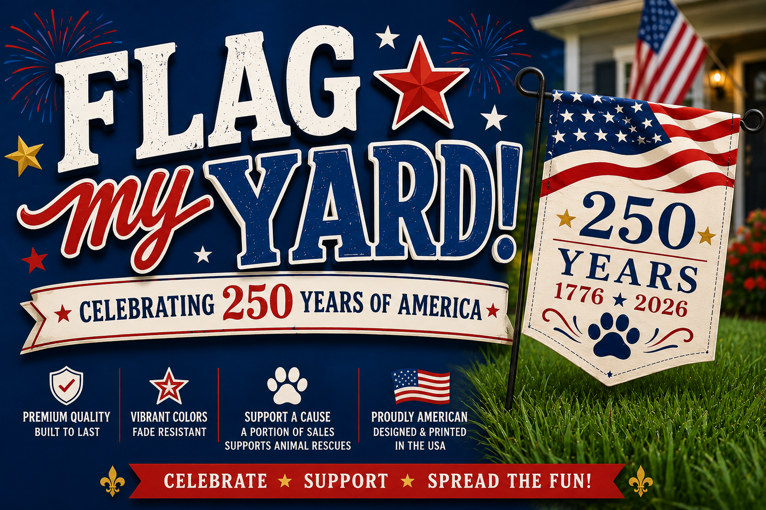 Flag my Yard