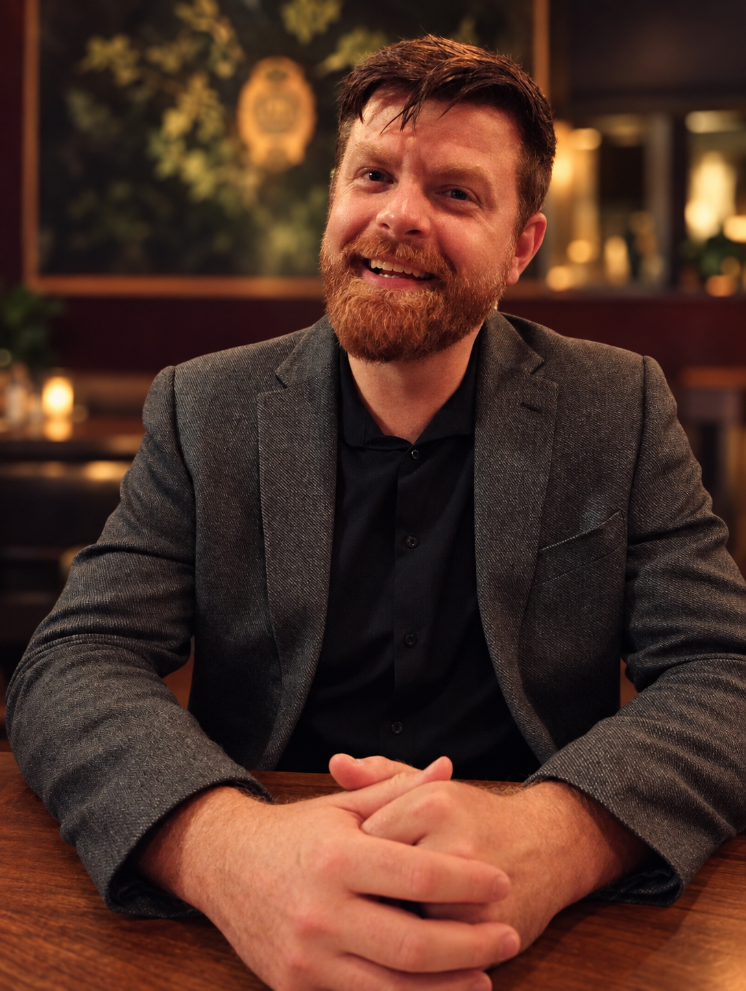photo of co-founder David smiling, welcoming