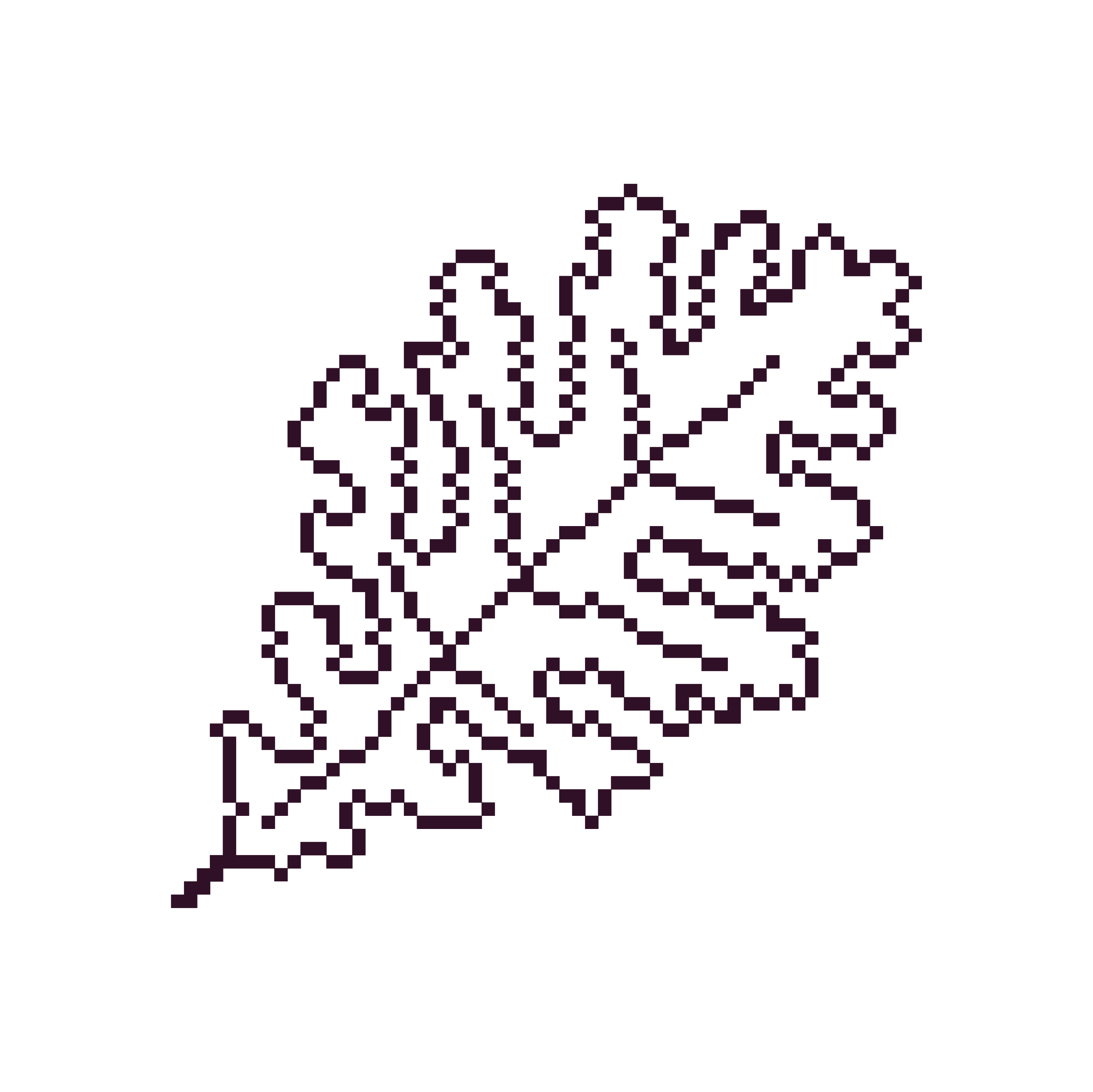 Pixel art illustration of a leaf with the words 'SWEET DREAMS' written inside it.
