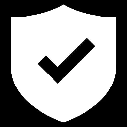 A trust shield icon representing Bodnar HVAC’s 60-day labor warranty, full professional liability insurance, and licensed contractor status in the Mid-Peninsula.