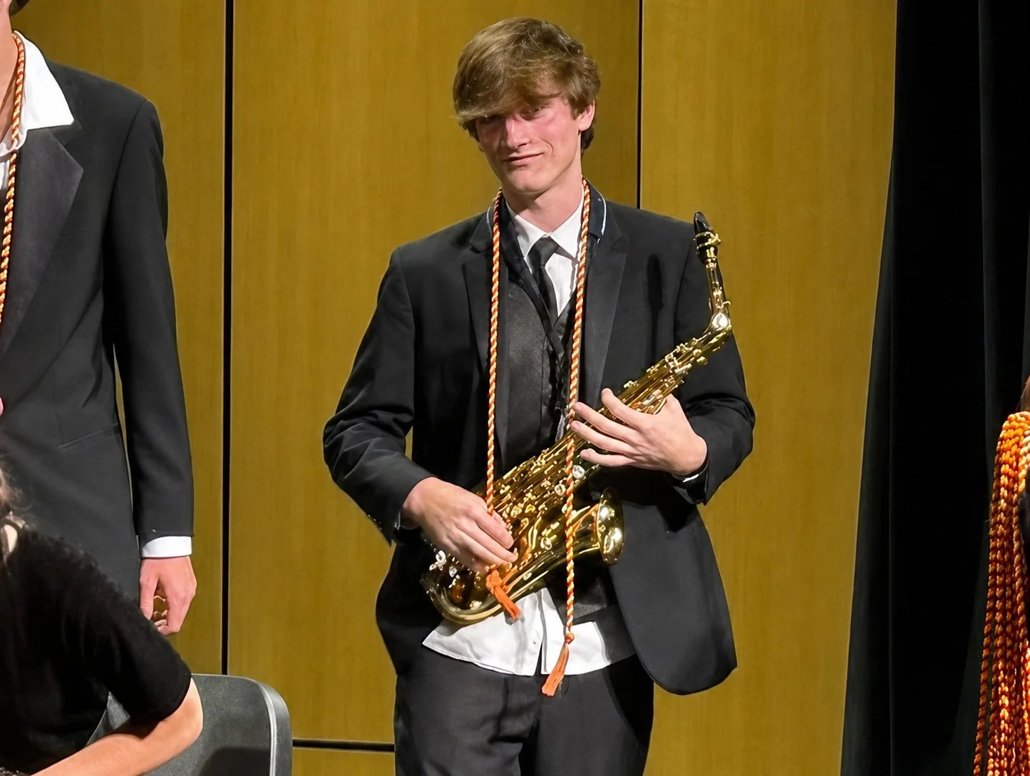 Wyatt Bell on Saxophone